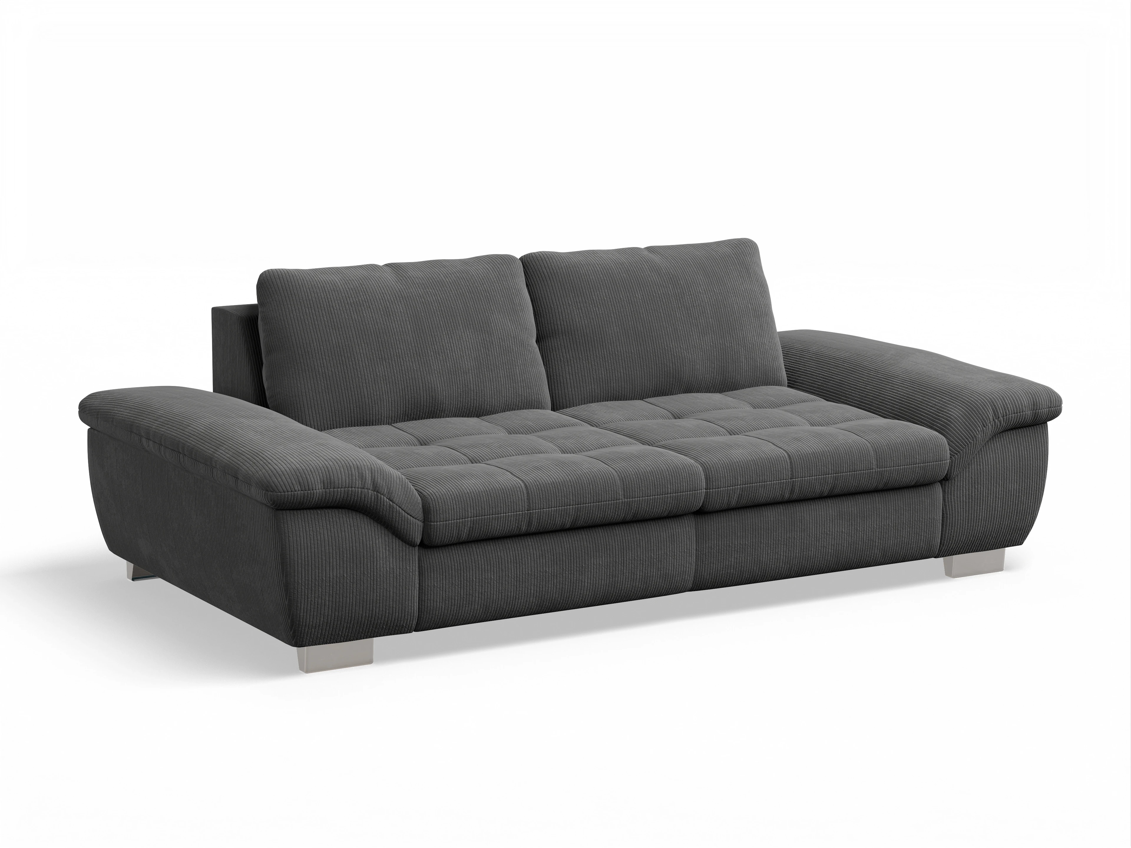 Ansicht des Produktes SC Smart 1007 3-Sitzer Sofa in Stoff Grau