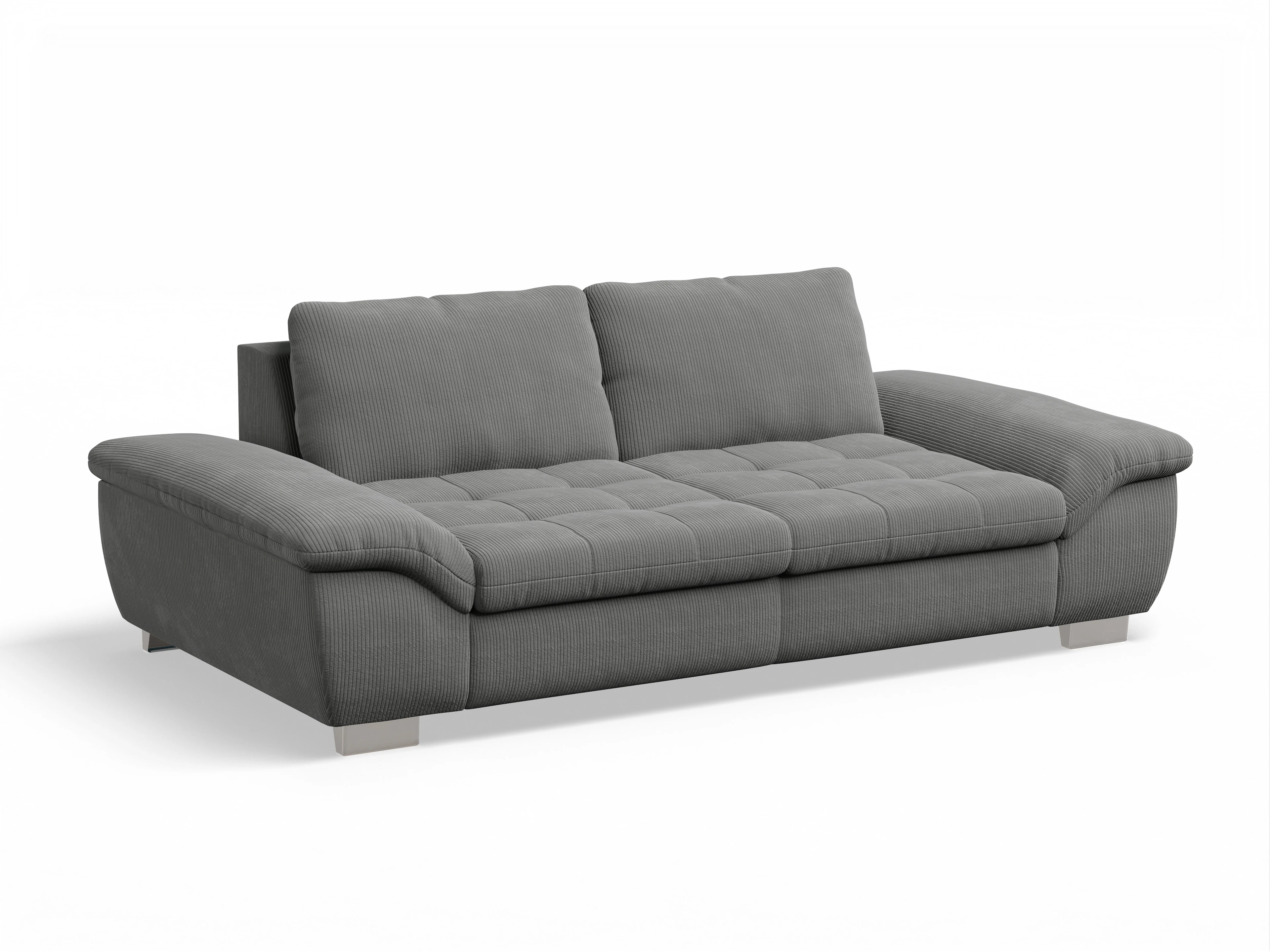 Ansicht des Produktes SC Smart 1007 3-Sitzer Sofa in Stoff Grau