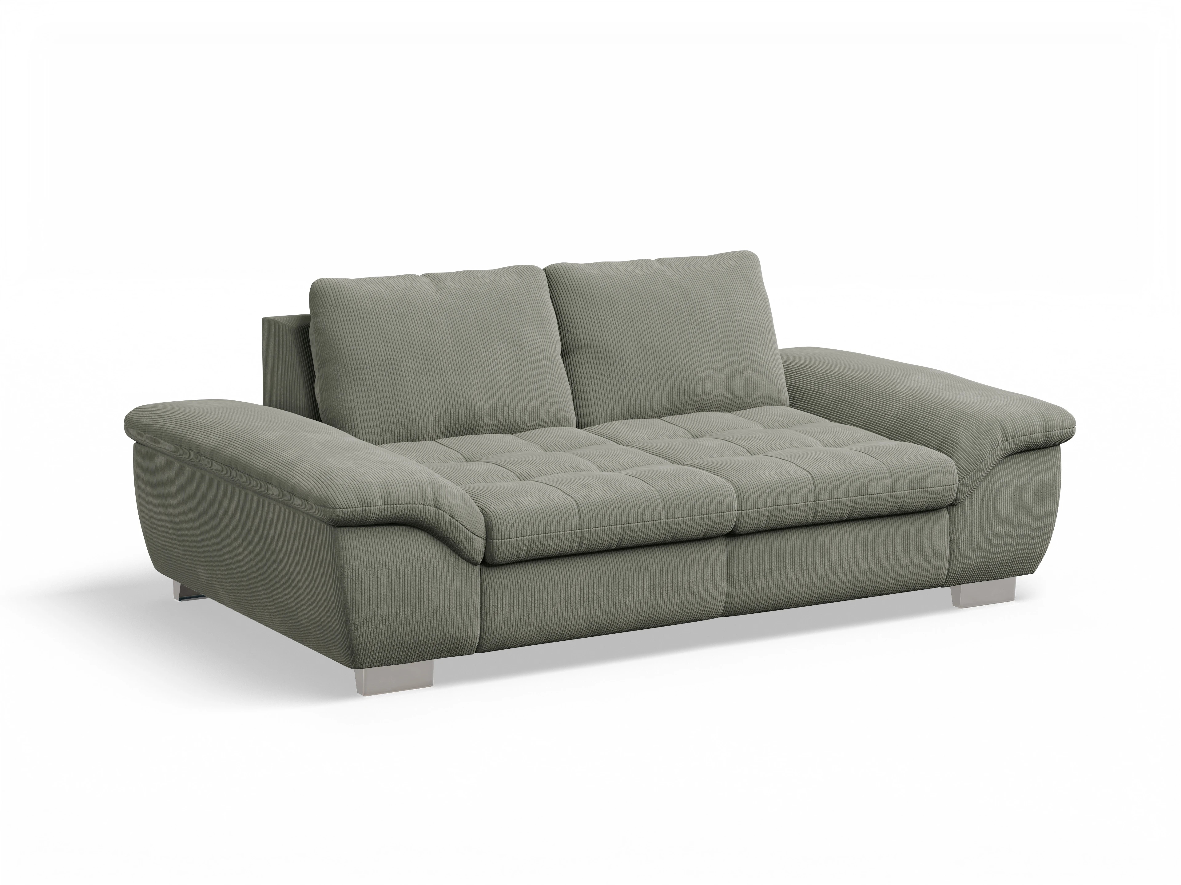 Ansicht des Produktes SC Smart 1007 2,5-Sitzer Sofa in Stoff Grün