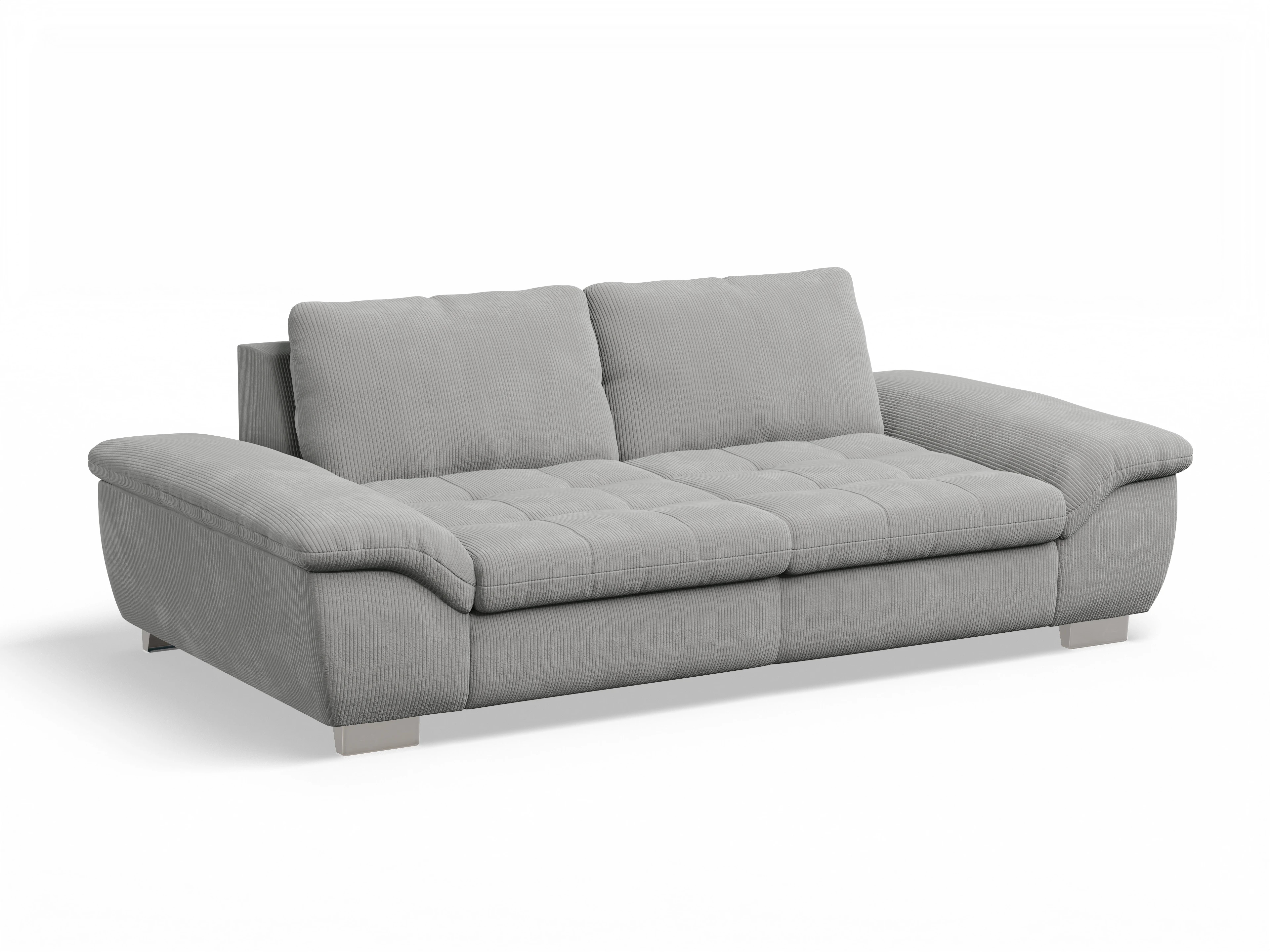 Ansicht des Produktes SC Smart 1007 3-Sitzer Sofa in Stoff Grau