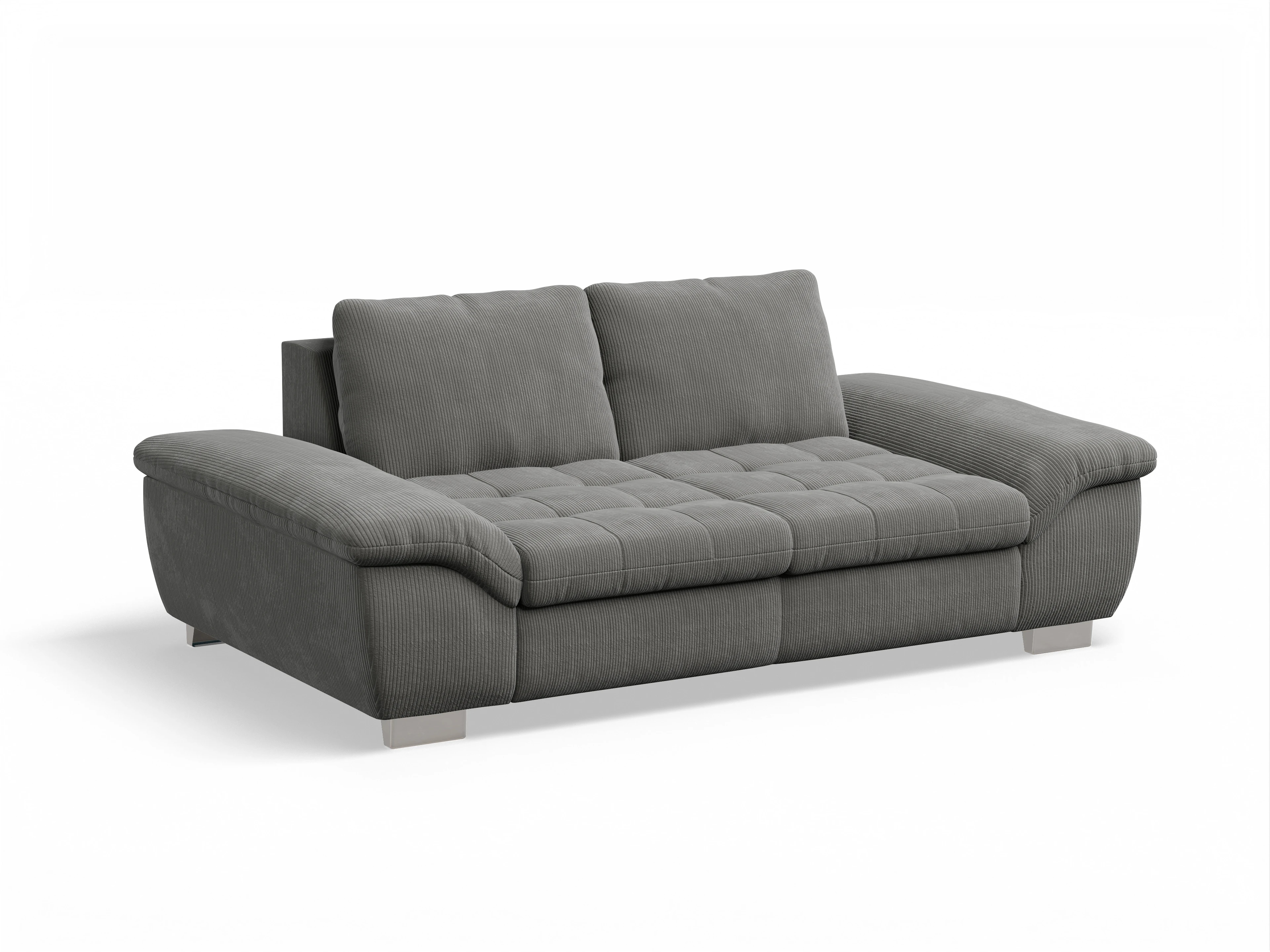 Ansicht des Produktes SC Smart 1007 2,5-Sitzer Sofa in Stoff Braun