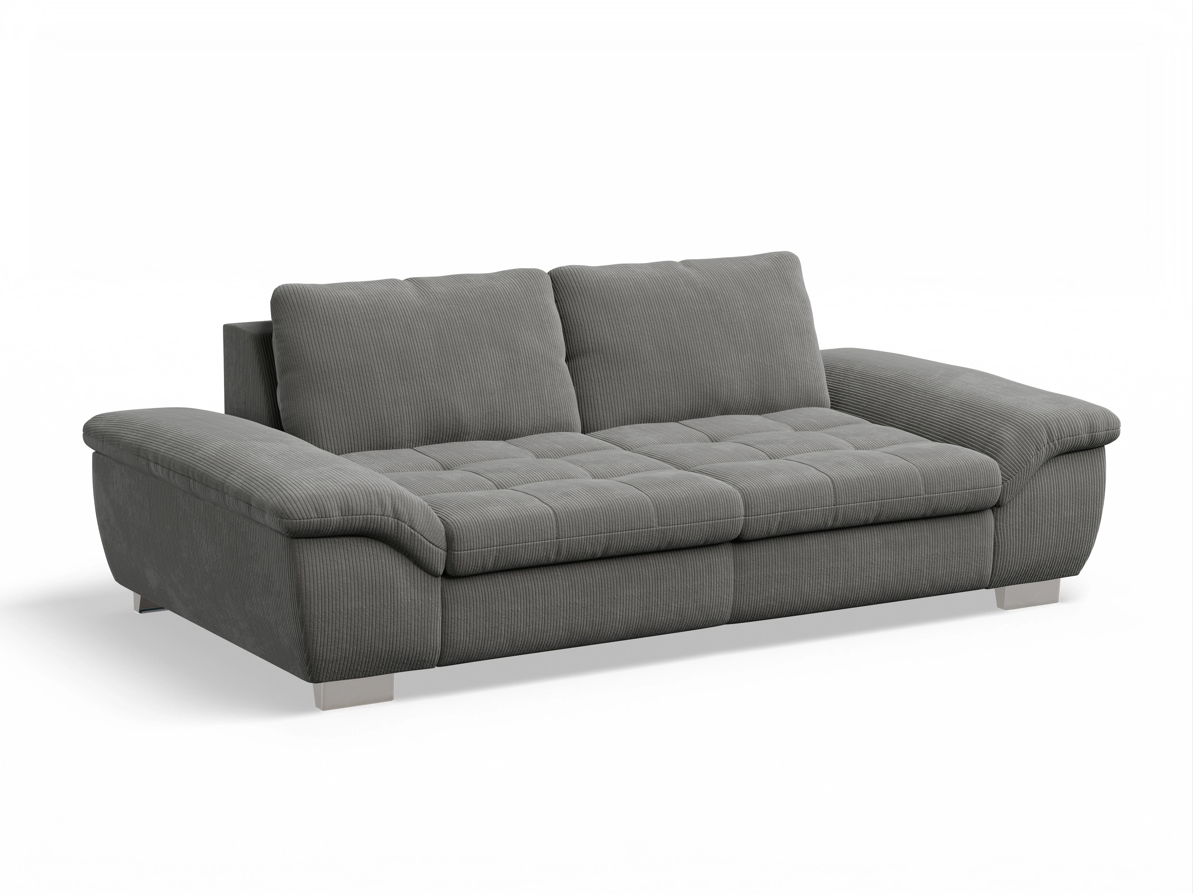 Ansicht des Produktes SC Smart 1007 3-Sitzer Sofa in Stoff Braun