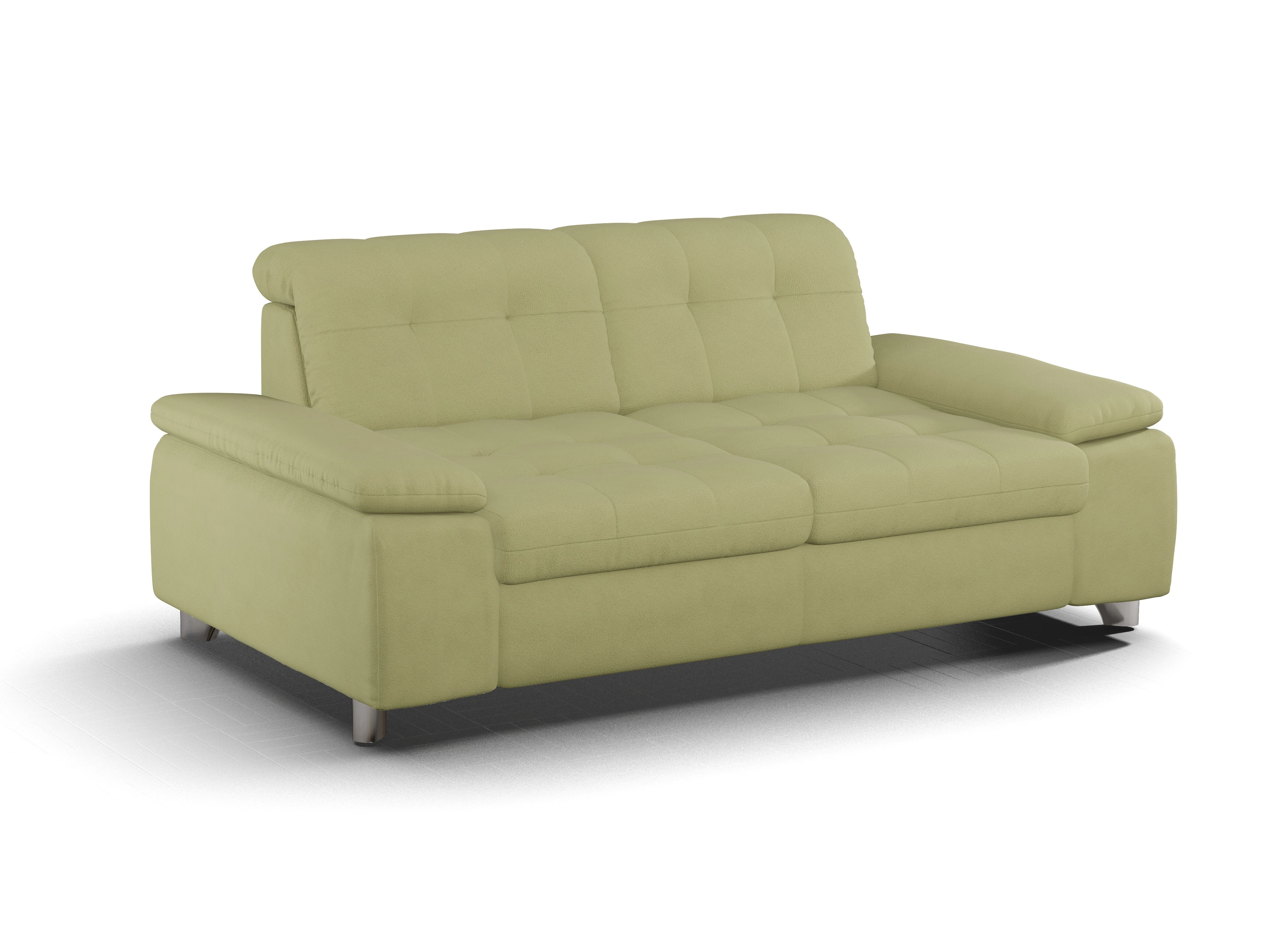 Ansicht des Produktes SC Smart 1012 3-Sitzer Sofa in Stoff Grün