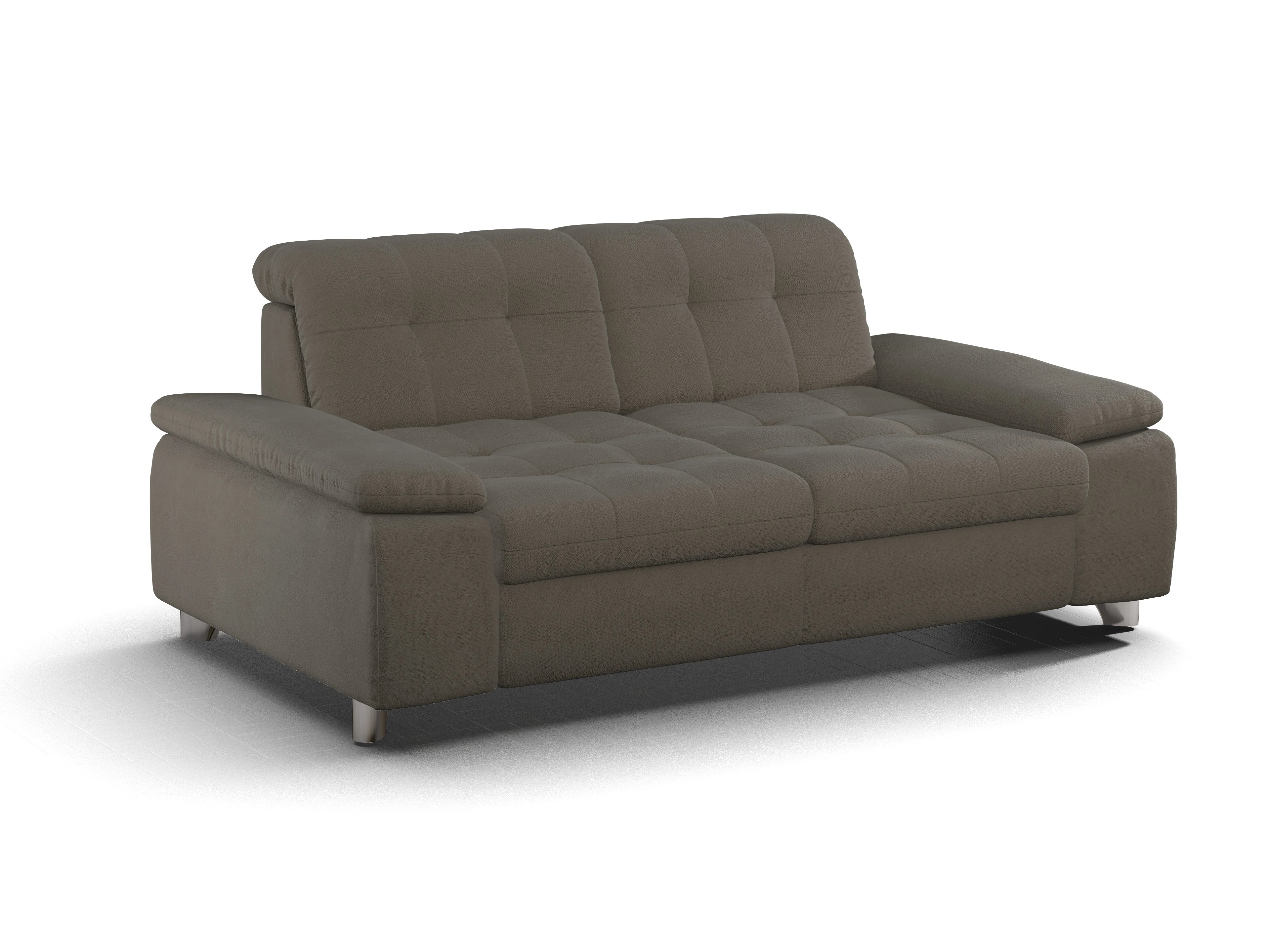Ansicht des Produktes SC Smart 1012 3-Sitzer Sofa in Stoff Braun