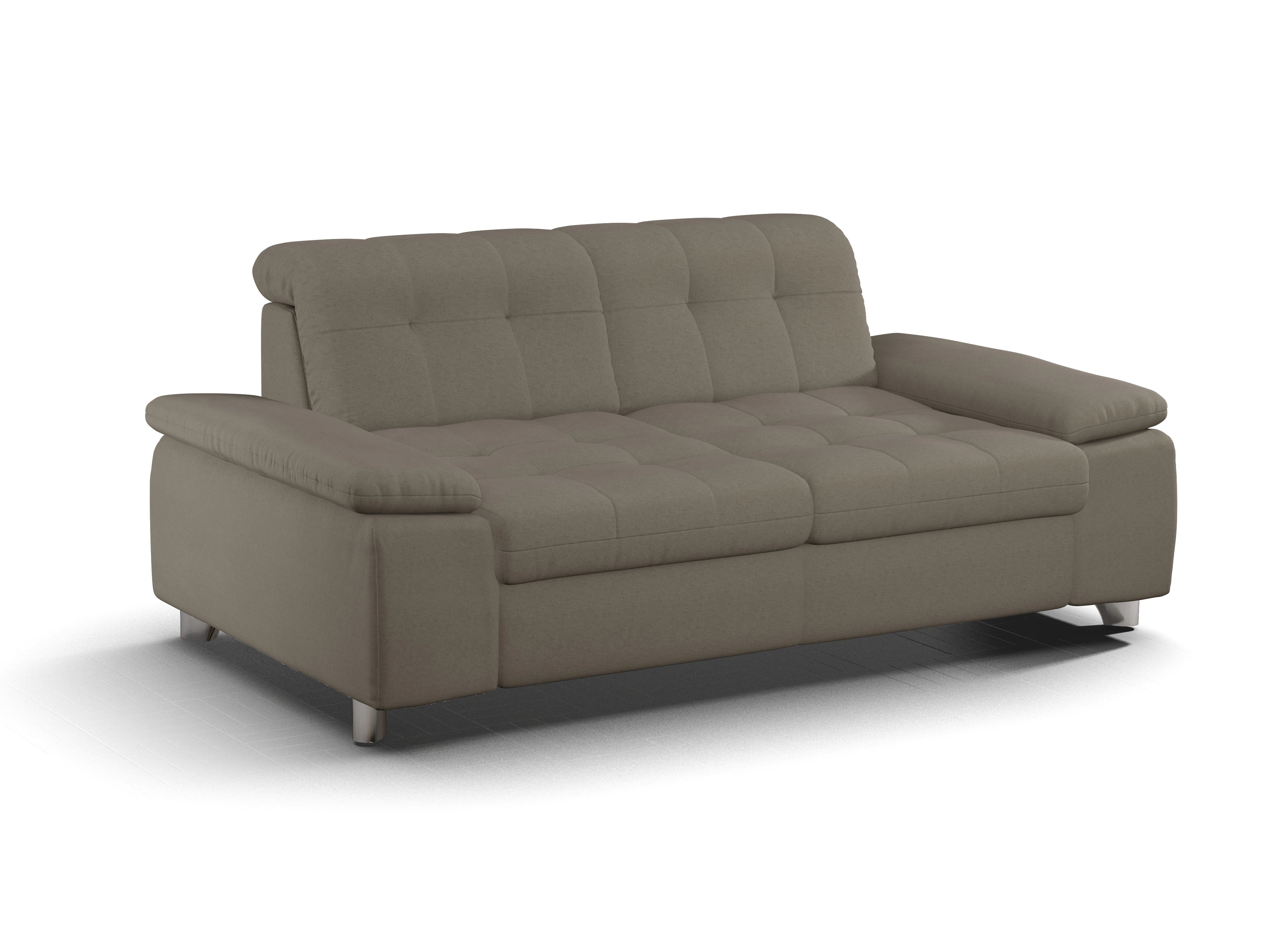 Ansicht des Produktes SC Smart 1012 3-Sitzer Sofa in Stoff Grau