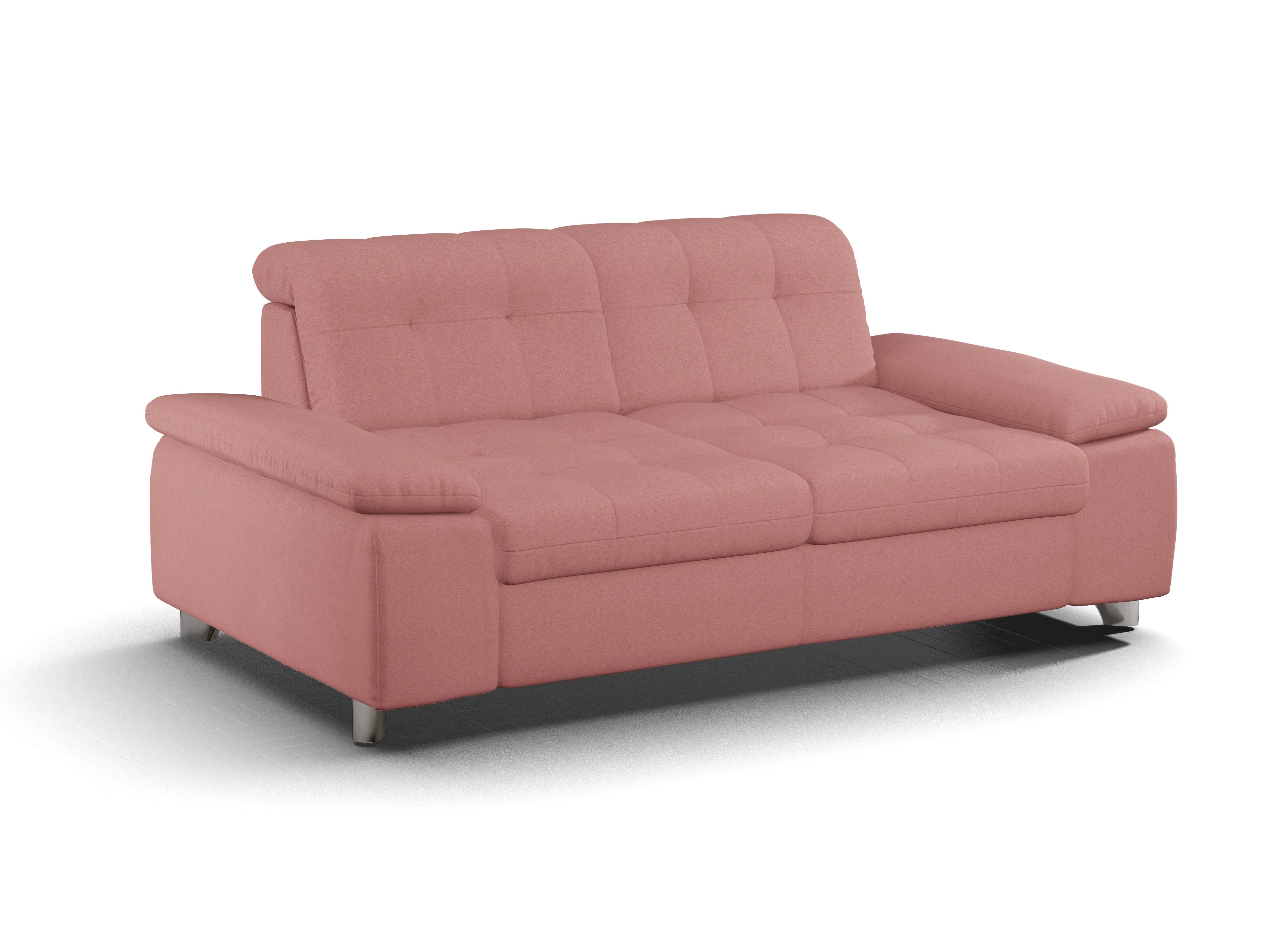 Ansicht des Produktes SC Smart 1012 3-Sitzer Sofa in Stoff Rosa