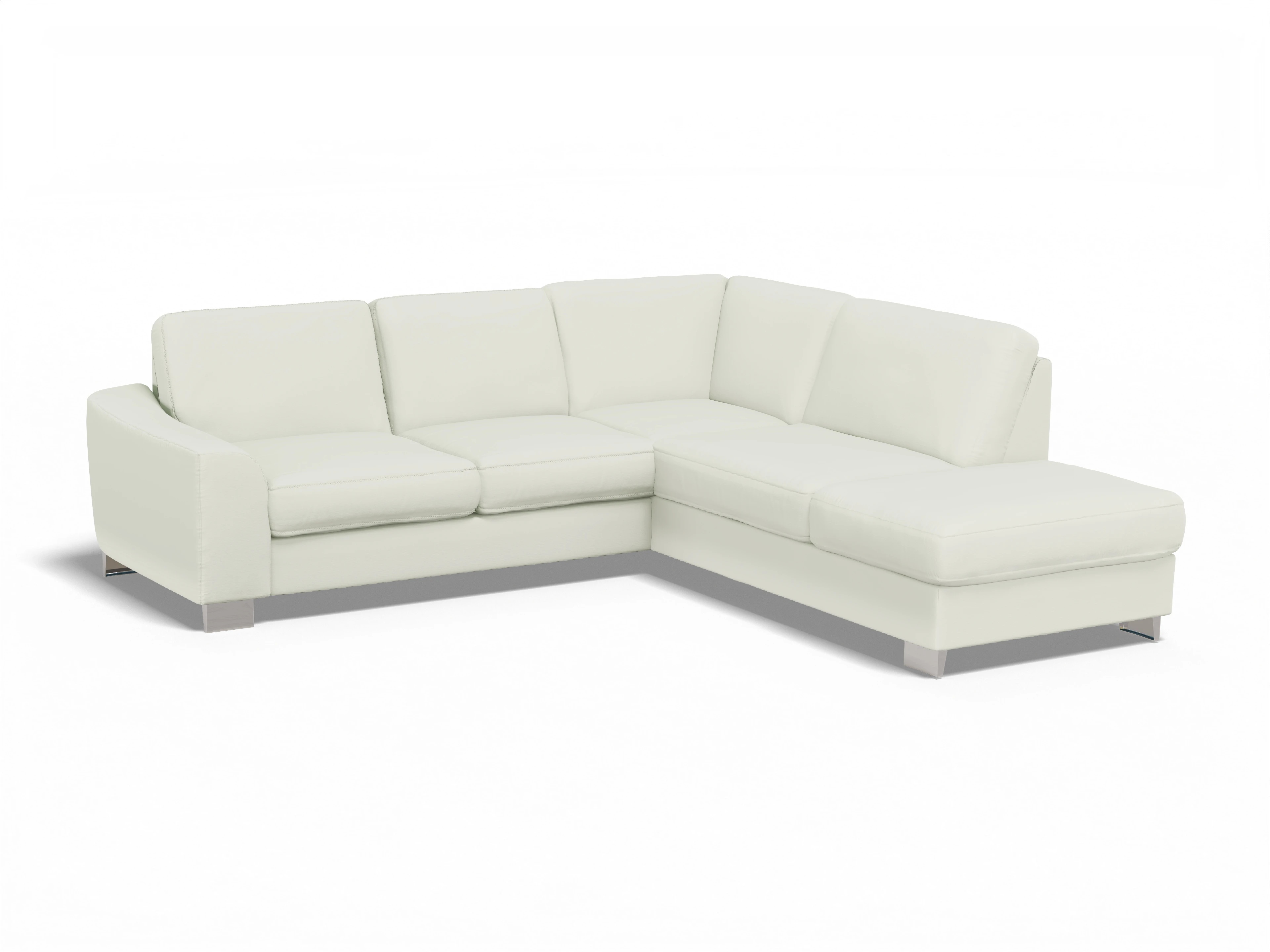 Sitz Concept Family 1028 KO Medium R Ansicht des Produktes SC Family 1028 Ecksofa rechts Abschluss offen in Stoff Beige