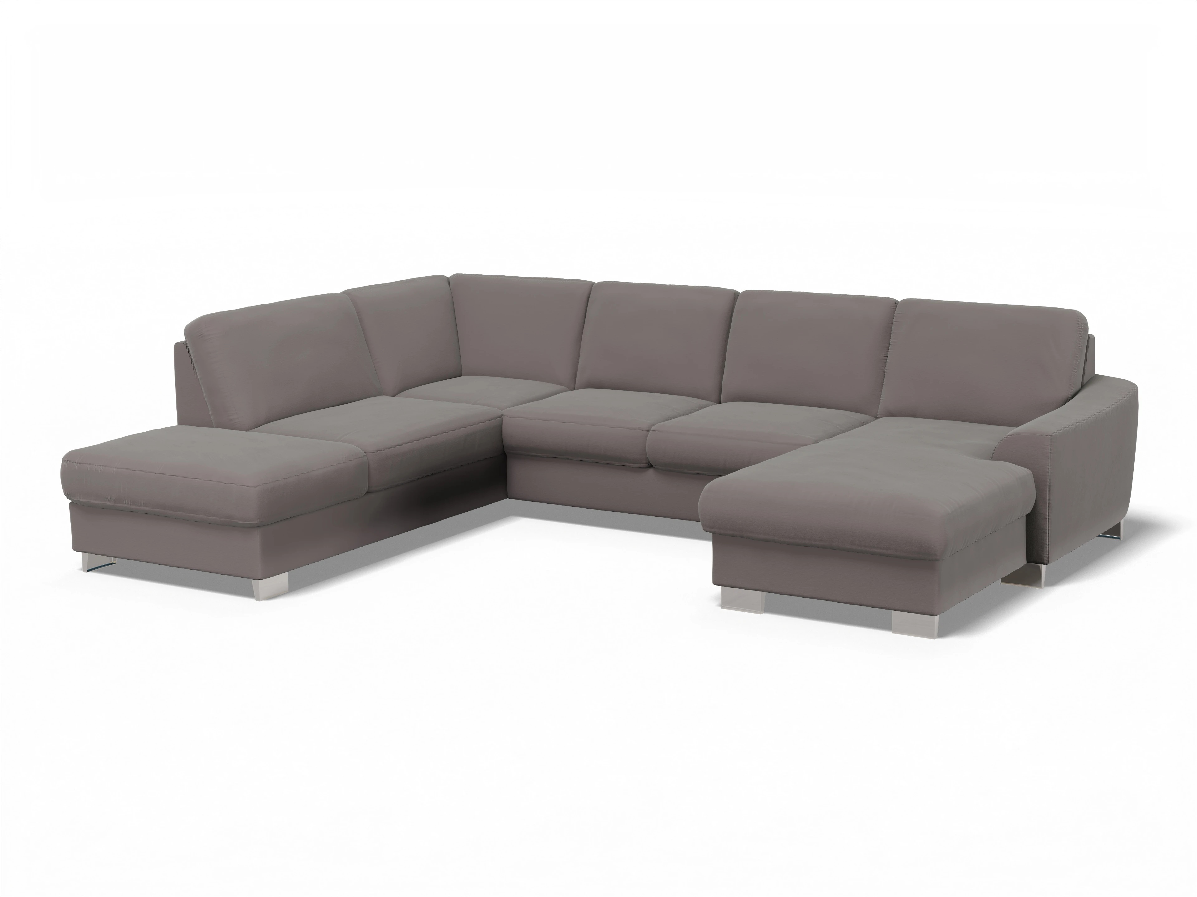 Sitz Concept Family 1028 15KOCan Medium L Ansicht des Produktes SC Family 1028 Wohnlandschaft offen beidseitig in Stoff Braun