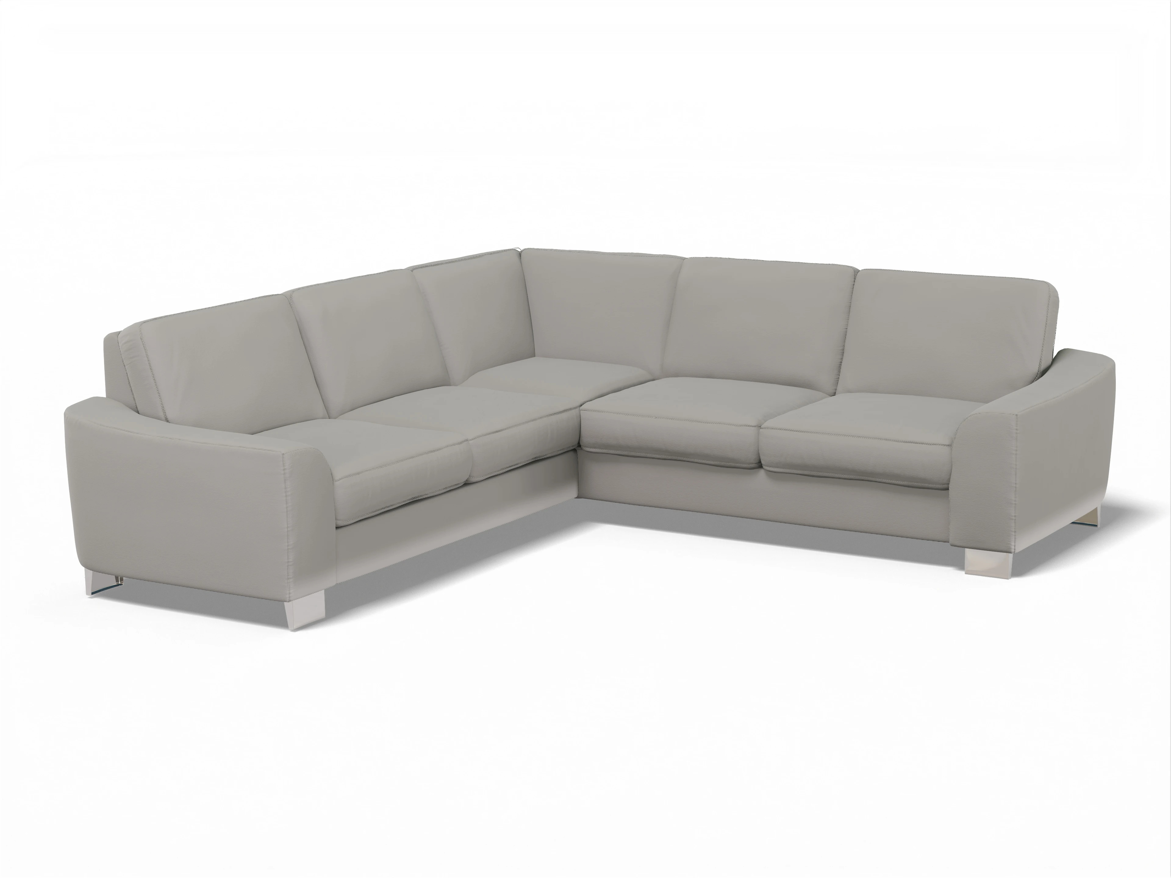 Sitz Concept Family 1028 SE Medium Ansicht des Produktes SC Family 1028 Ecksofa gleichschenklig in Stoff Beige