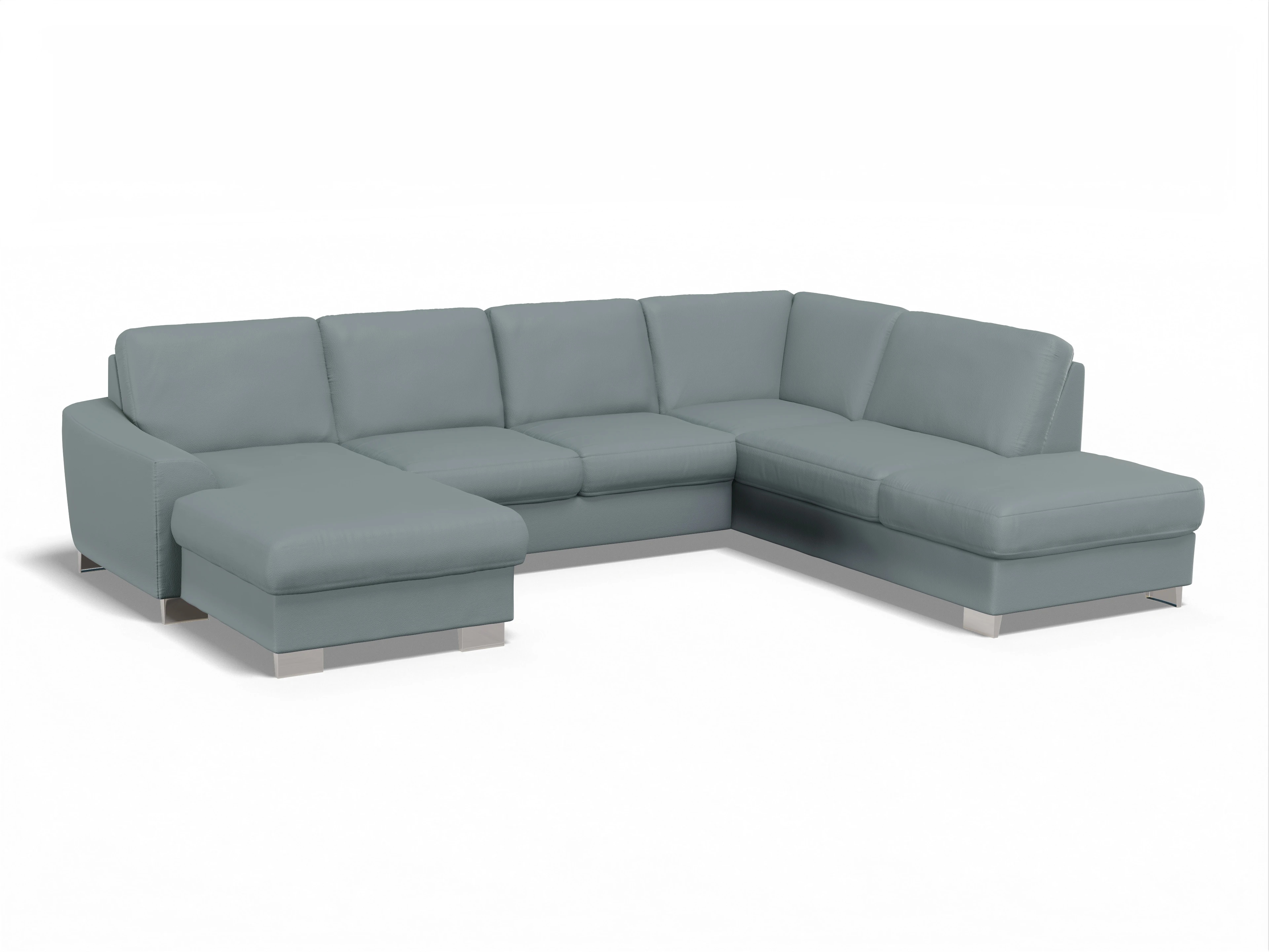Sitz Concept Family 1028 CanKO Medium R Ansicht des Produktes SC Family 1028 Wohnlandschaft offen beidseitig in Stoff Grau