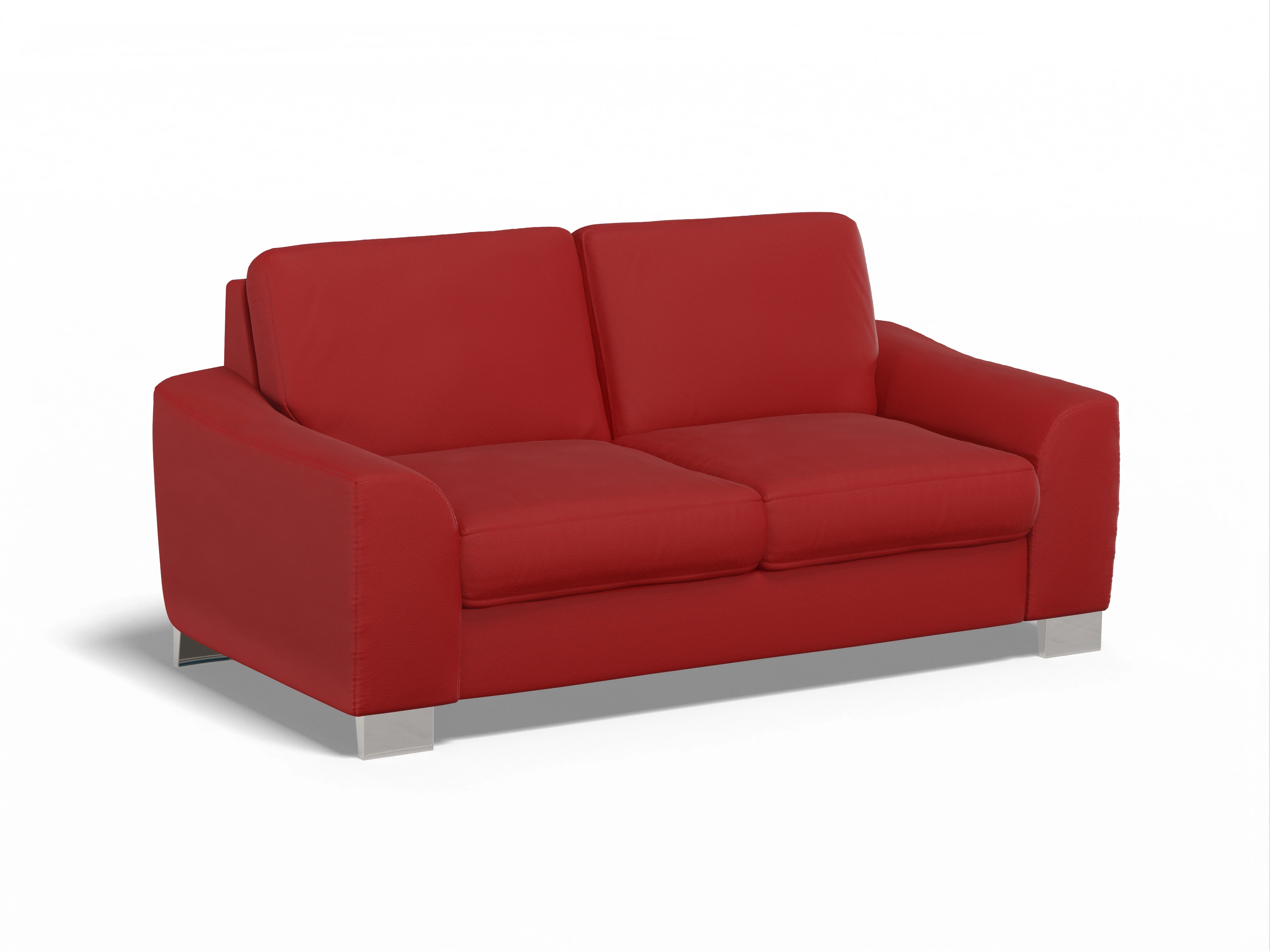 Ansicht des Produktes SC Family 1028 2,5-Sitzer Sofa in Stoff Rot