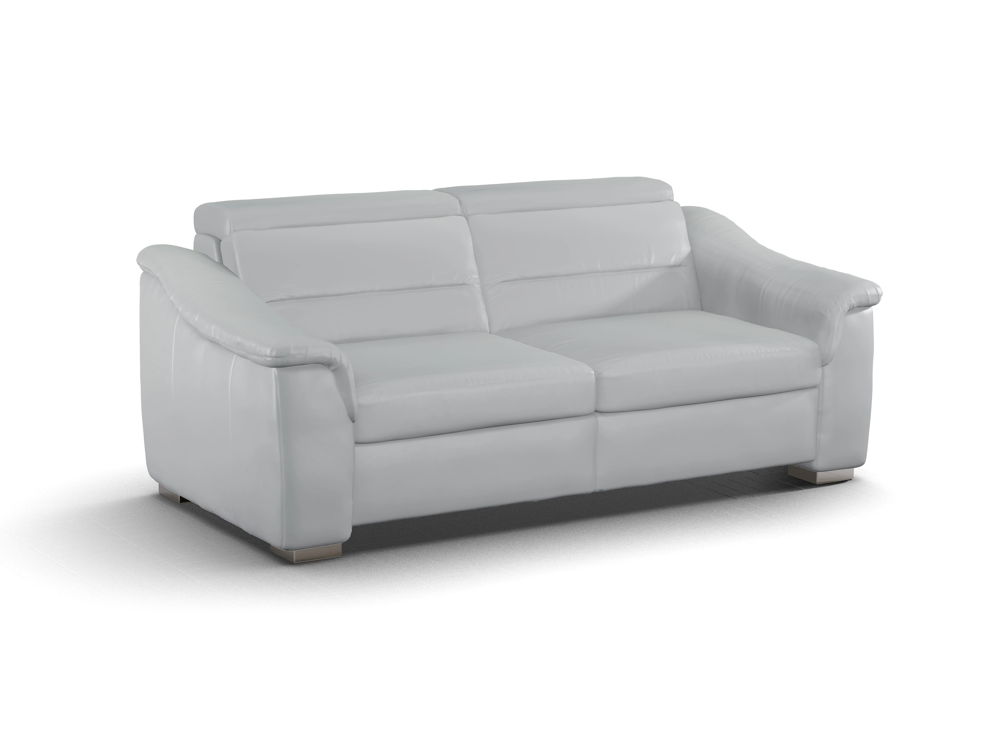 Ansicht des Produktes SC Select 1008 3-Sitzer Sofa in Leder Grau