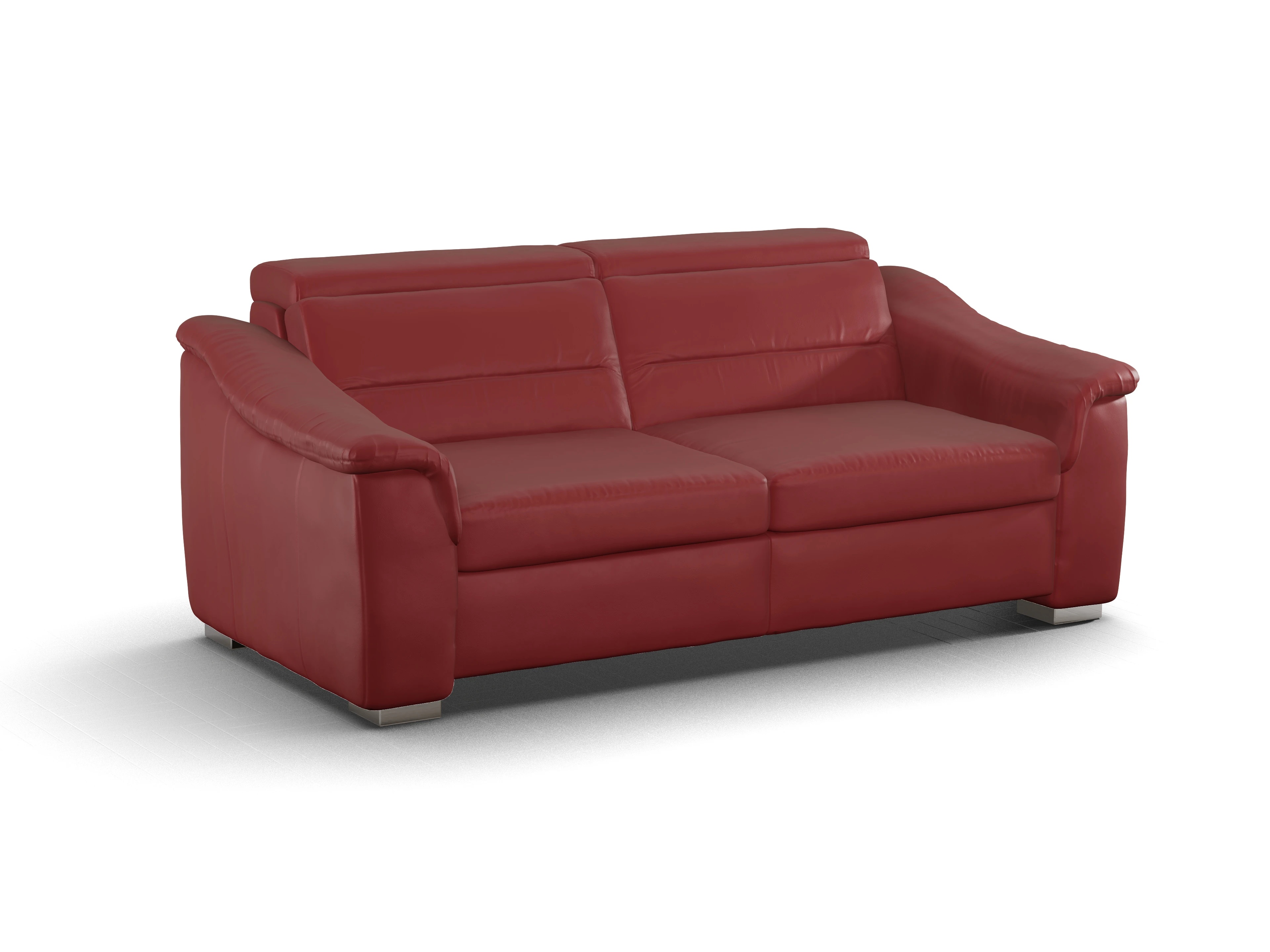 Ansicht des Produktes SC Select 1008 3-Sitzer Sofa in Leder Rot