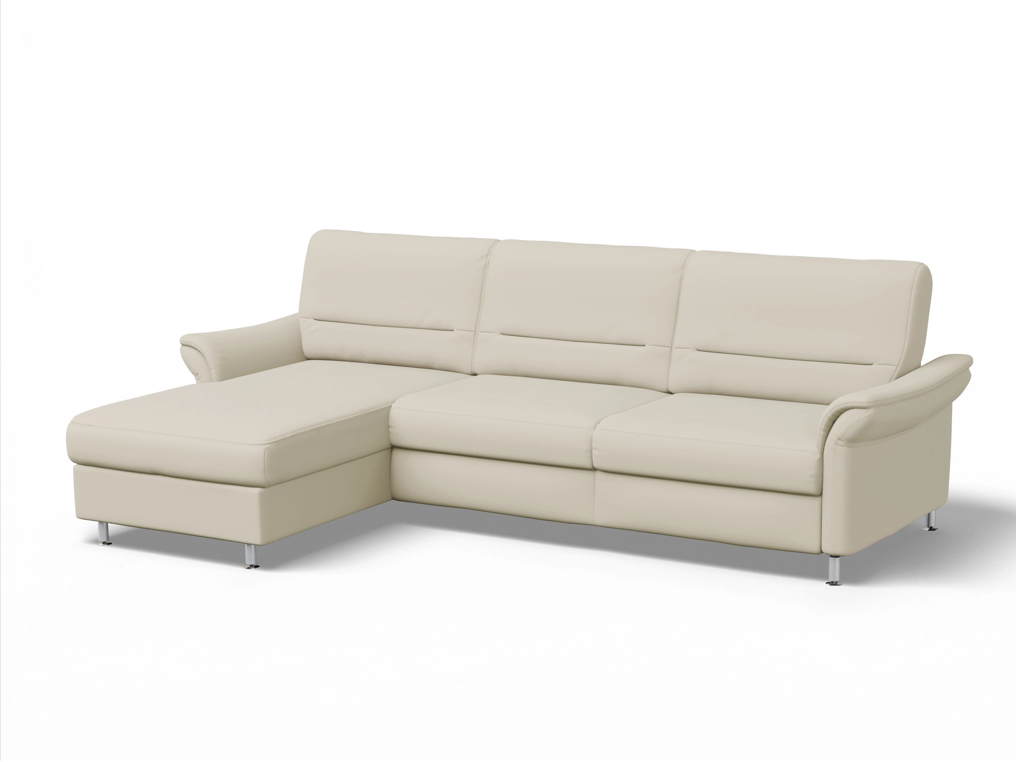 Sitz Concept Family 1010 Can Large L Ansicht des Produktes SC Family 1010 Ecksofa links Abschluss offen in Stoff Beige