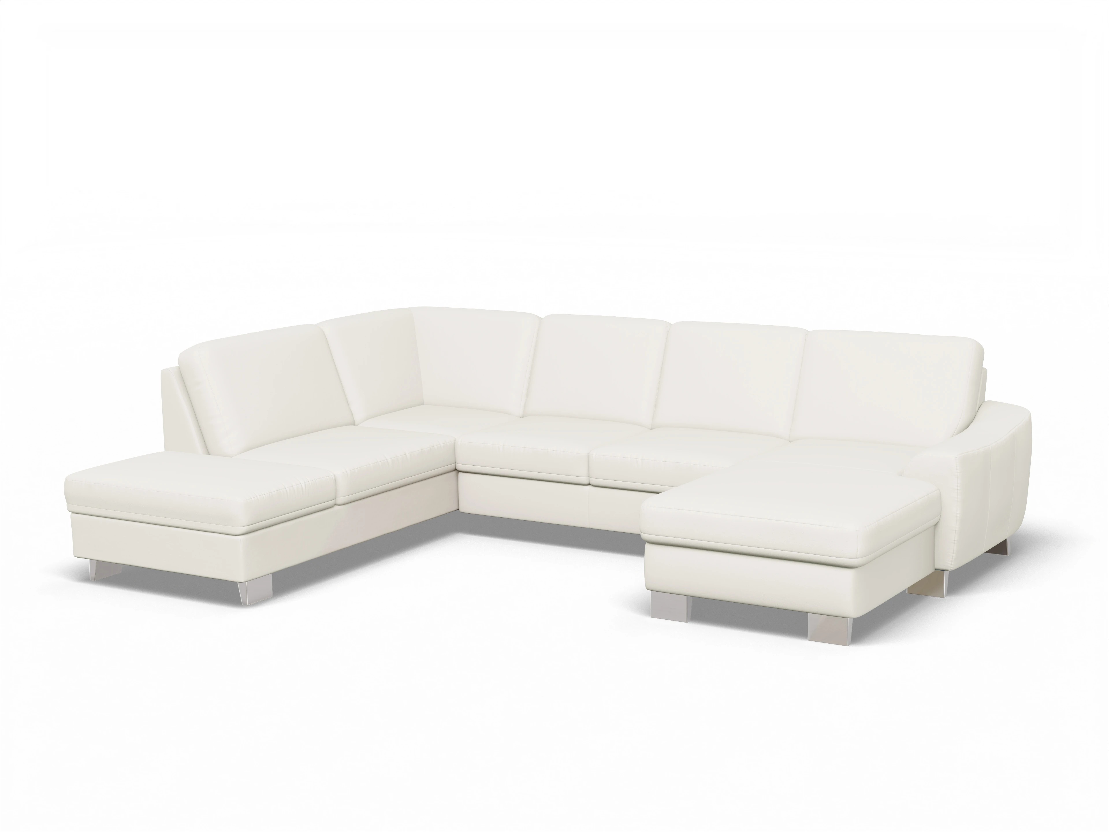 Ansicht des Produktes Sitz Concept select 1028 Wohnlandschaft offen beidseitig in Leder Beige