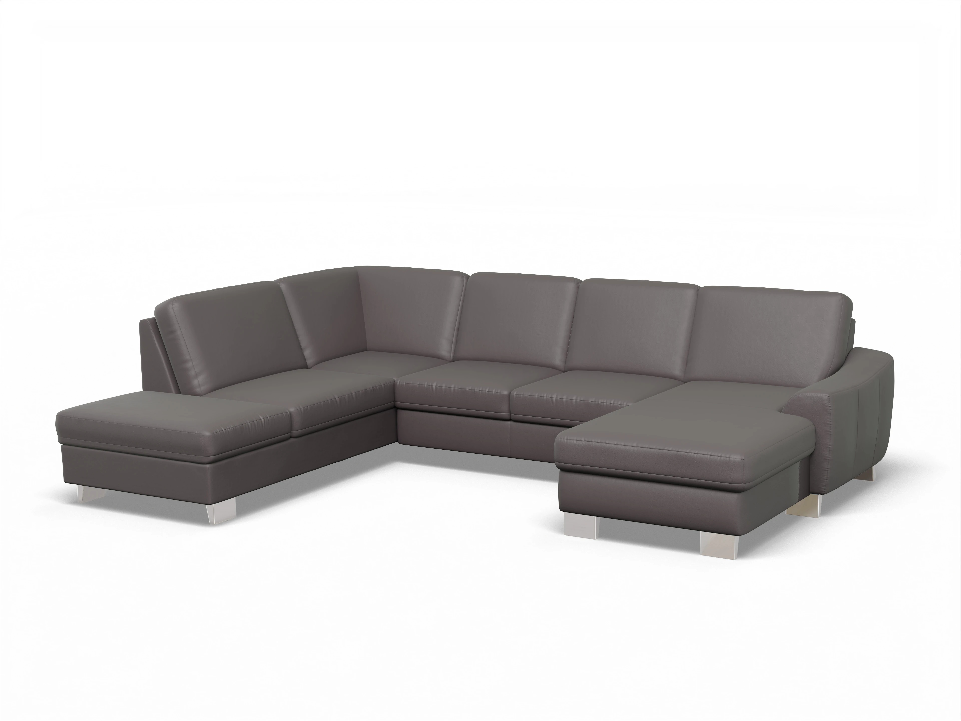 Ansicht des Produktes Sitz Concept select 1028 Wohnlandschaft offen beidseitig in Leder Braun