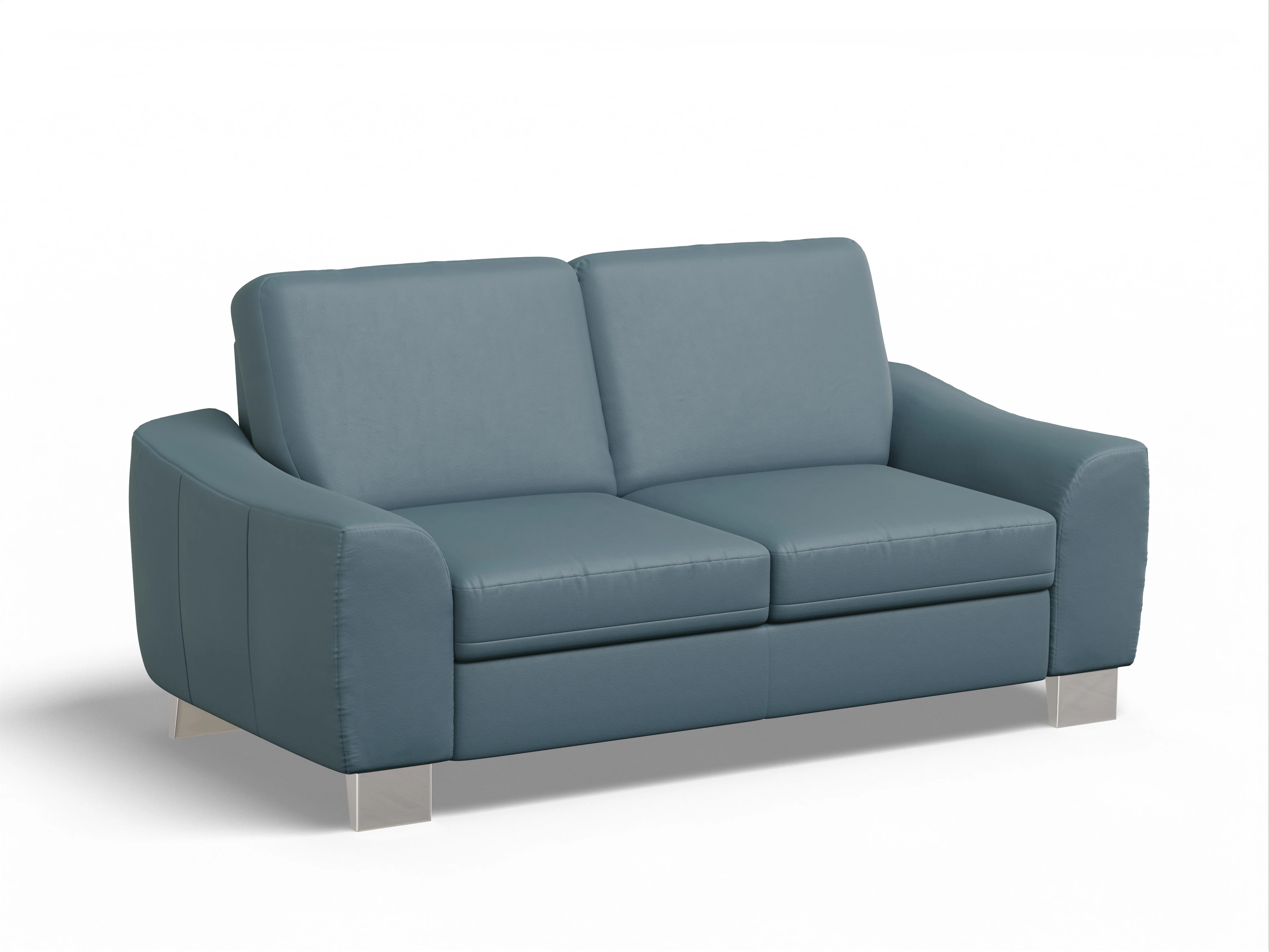 Ansicht des Produktes Sitz Concept select 1028 2,5-Sitzer Sofa in Leder Blau