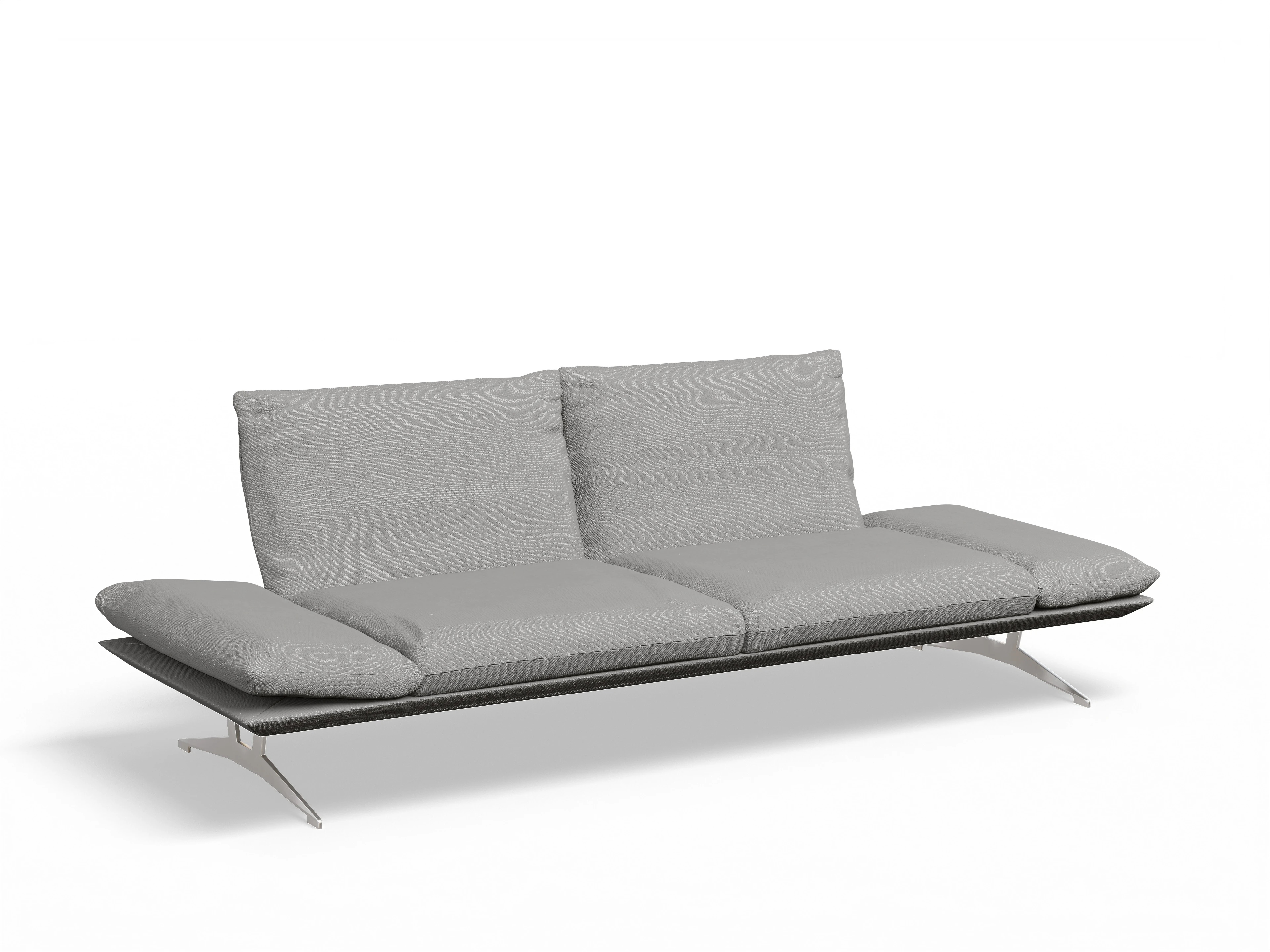 Ansicht des Produktes Francis 3-Sitzer Sofa in Stoff Grau