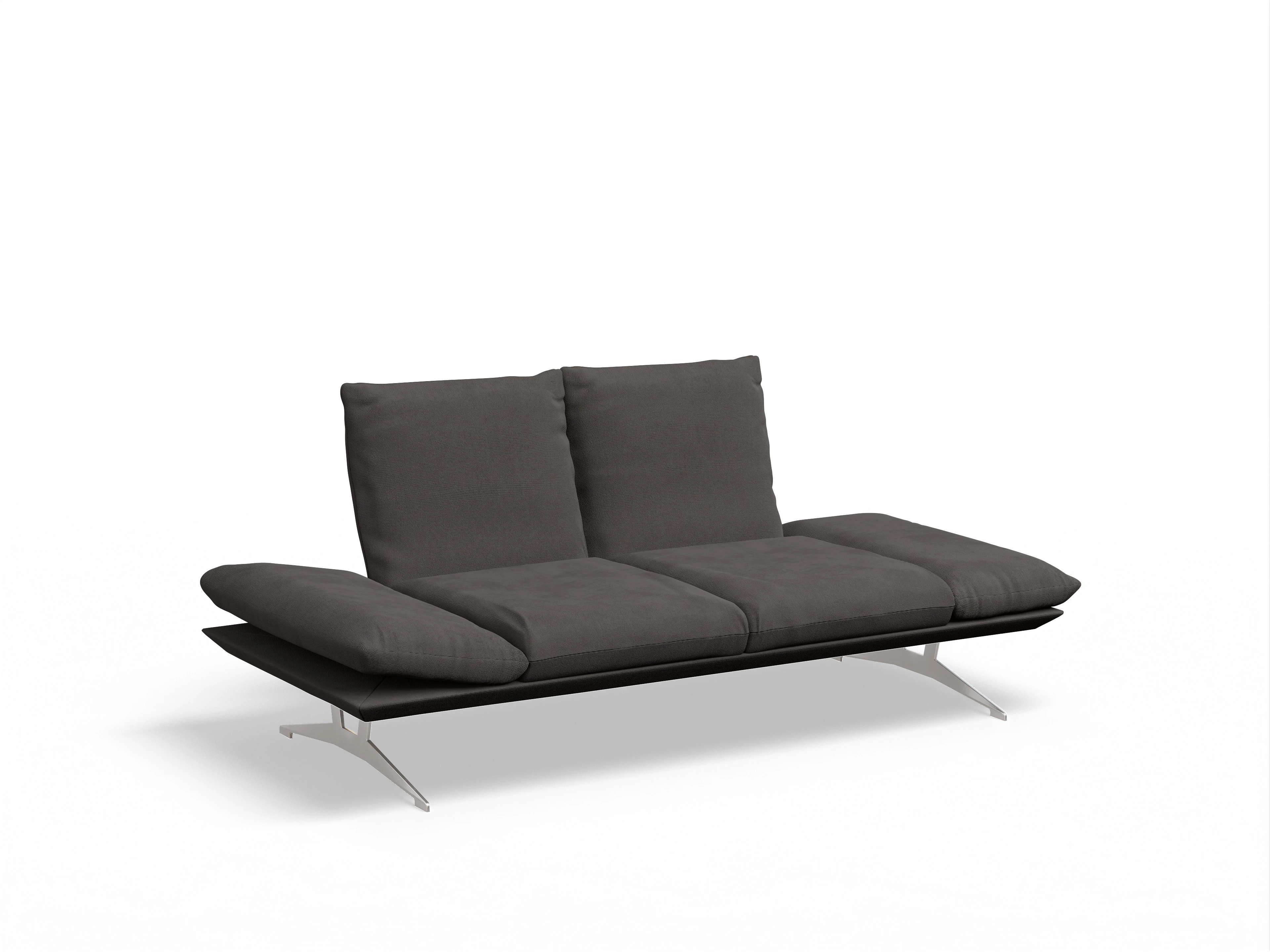 Koinor Francis 2-Sitzer Sofa 2 B Ansicht des Produktes Francis 2-Sitzer Sofa in Stoff Braun