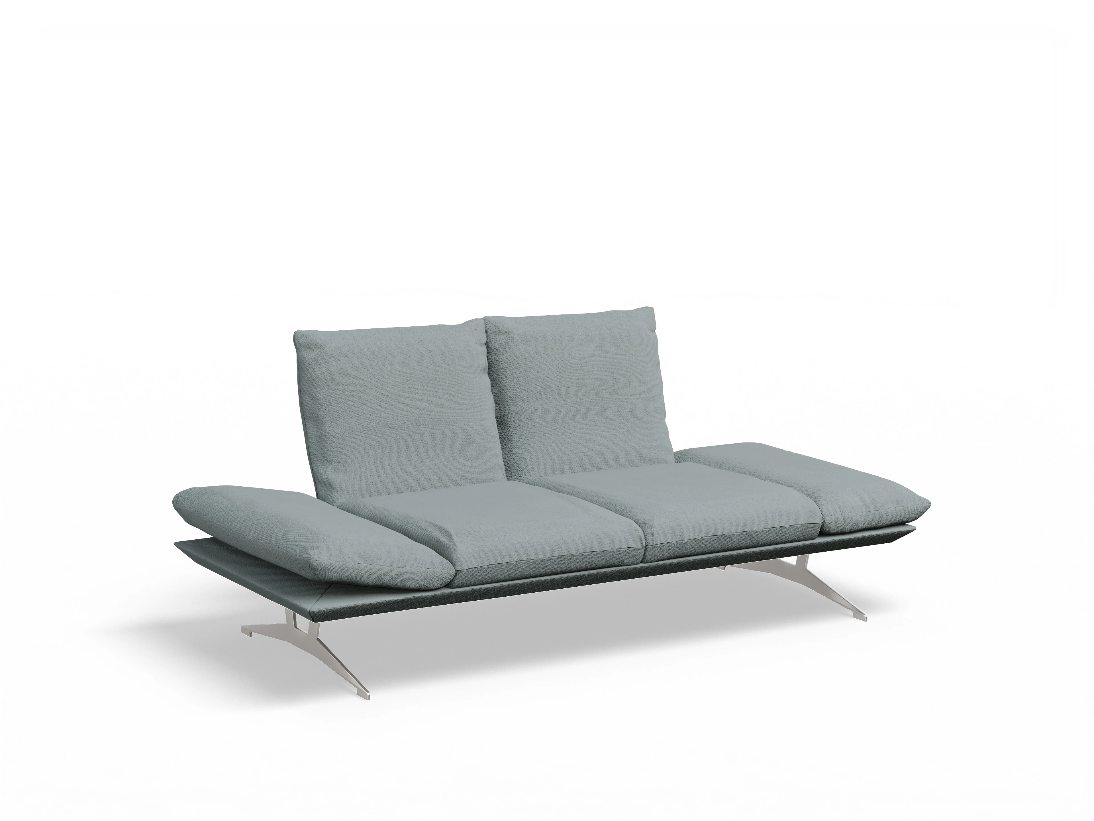 Ansicht des Produktes Francis 2-Sitzer Sofa in Stoff Grau