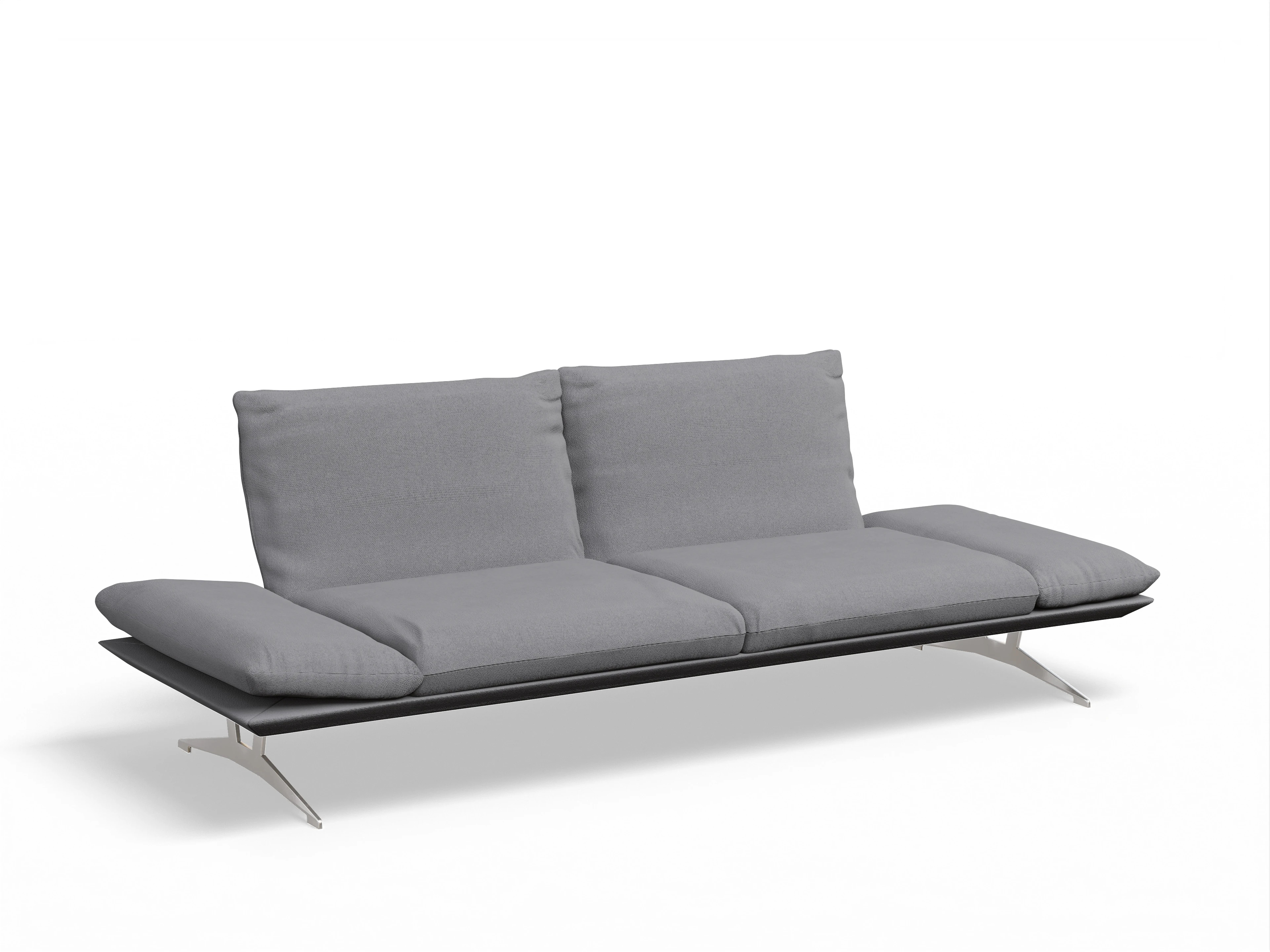 Koinor Francis 3-Sitzer Sofa 3 C Ansicht des Produktes Francis 3-Sitzer Sofa in Stoff Grau
