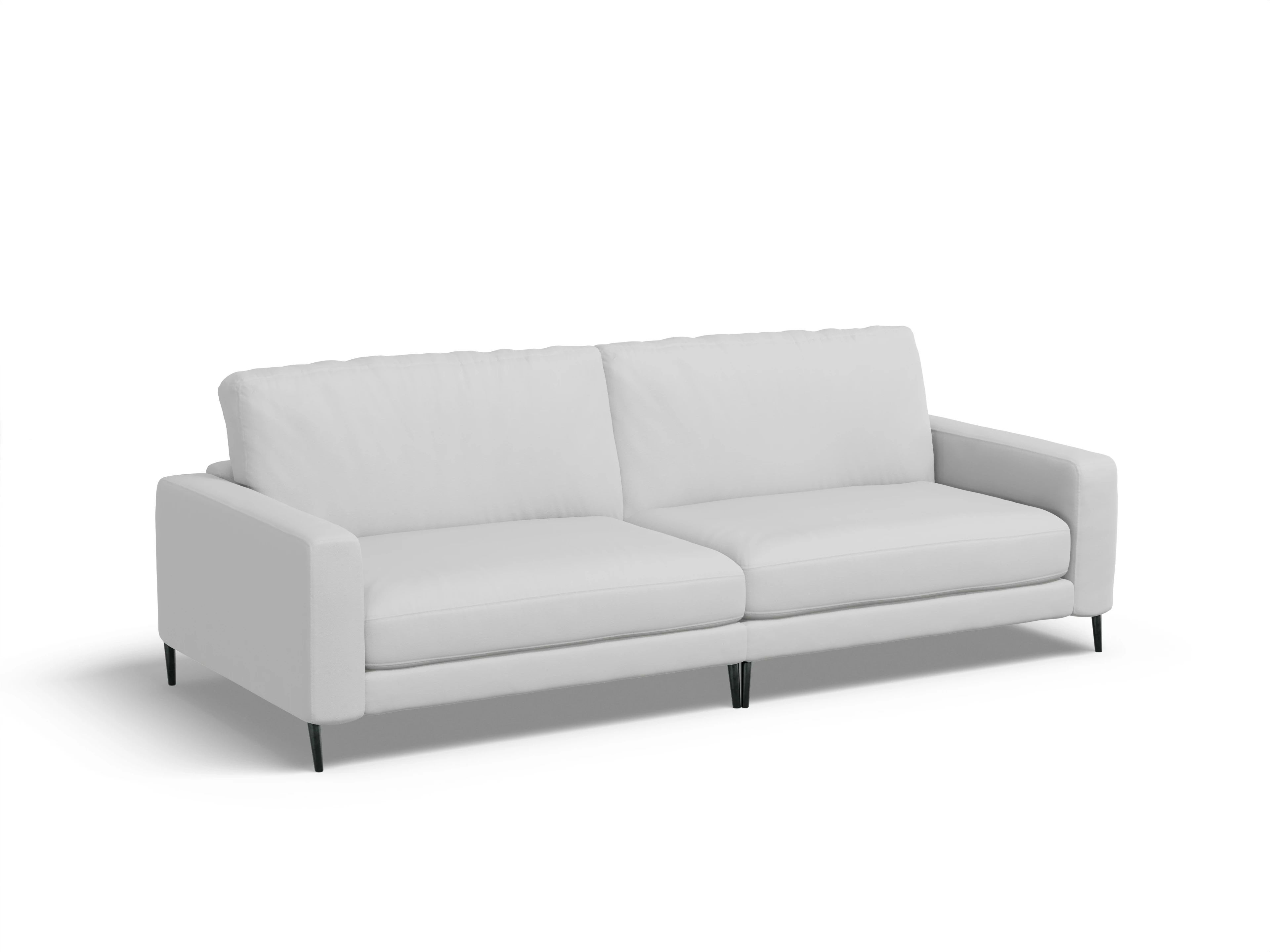 Ansicht des Produktes Urbana 3-Sitzer Sofa in Leder Grau