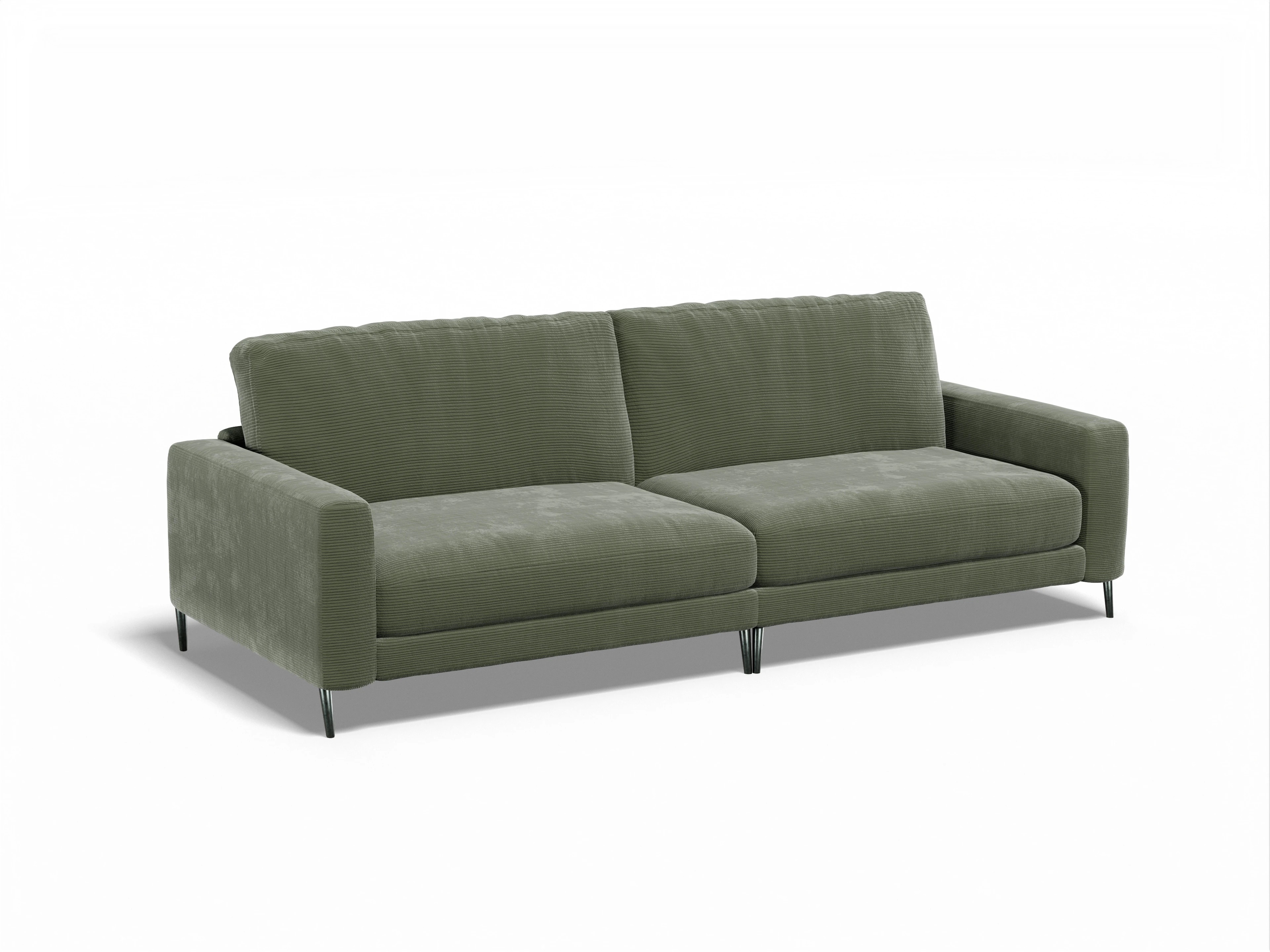 Ansicht des Produktes Urbana 3-Sitzer Sofa in Stoff Grün