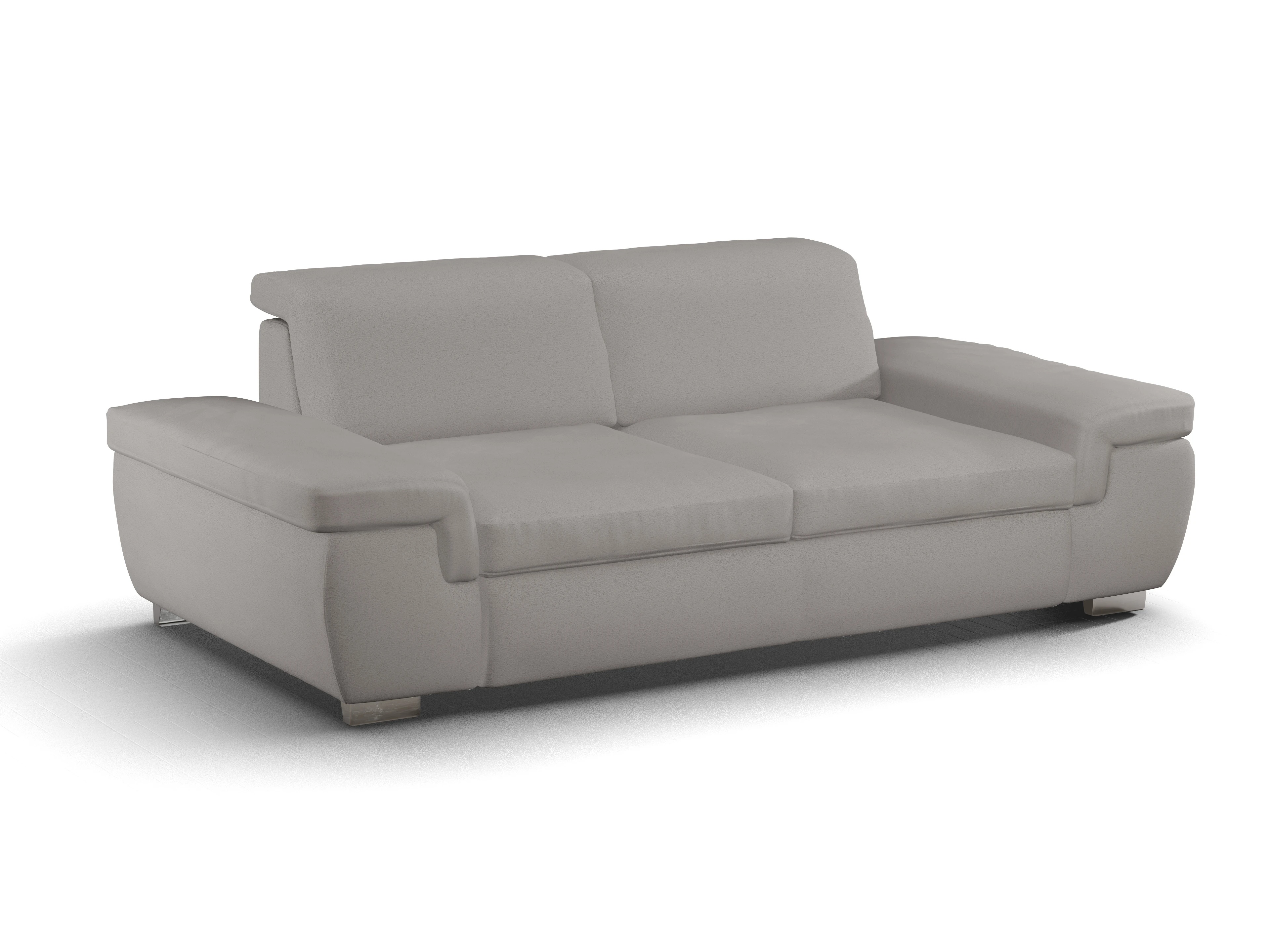 Ansicht des Produktes SC Smart 1003 3-Sitzer Sofa in Stoff Grau