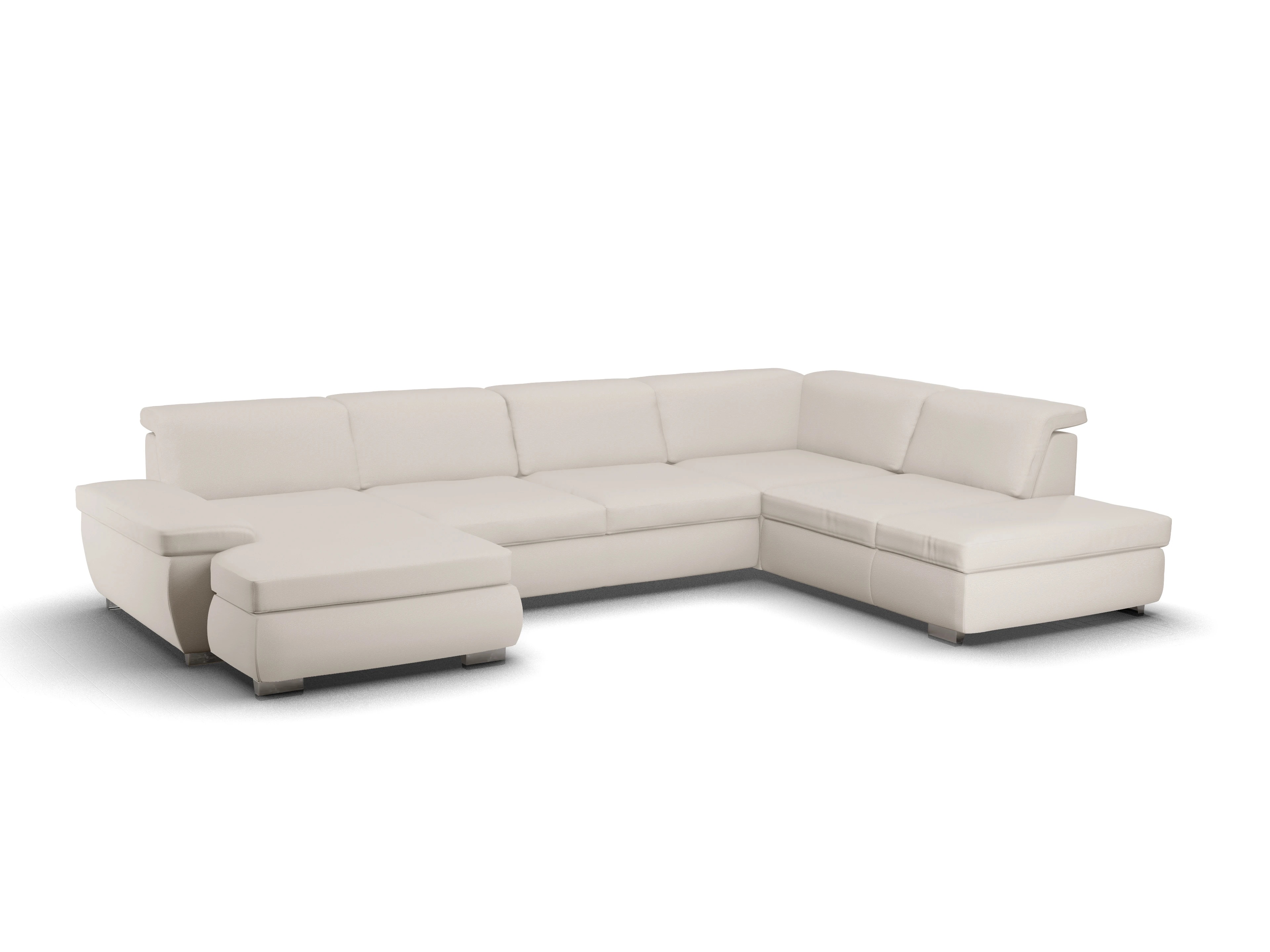 Sitz Concept Smart 1003 CanSE1,5 Large L Ansicht des Produktes SC Smart 1003 Wohnlandschaft offen beidseitig in Stoff Beige
