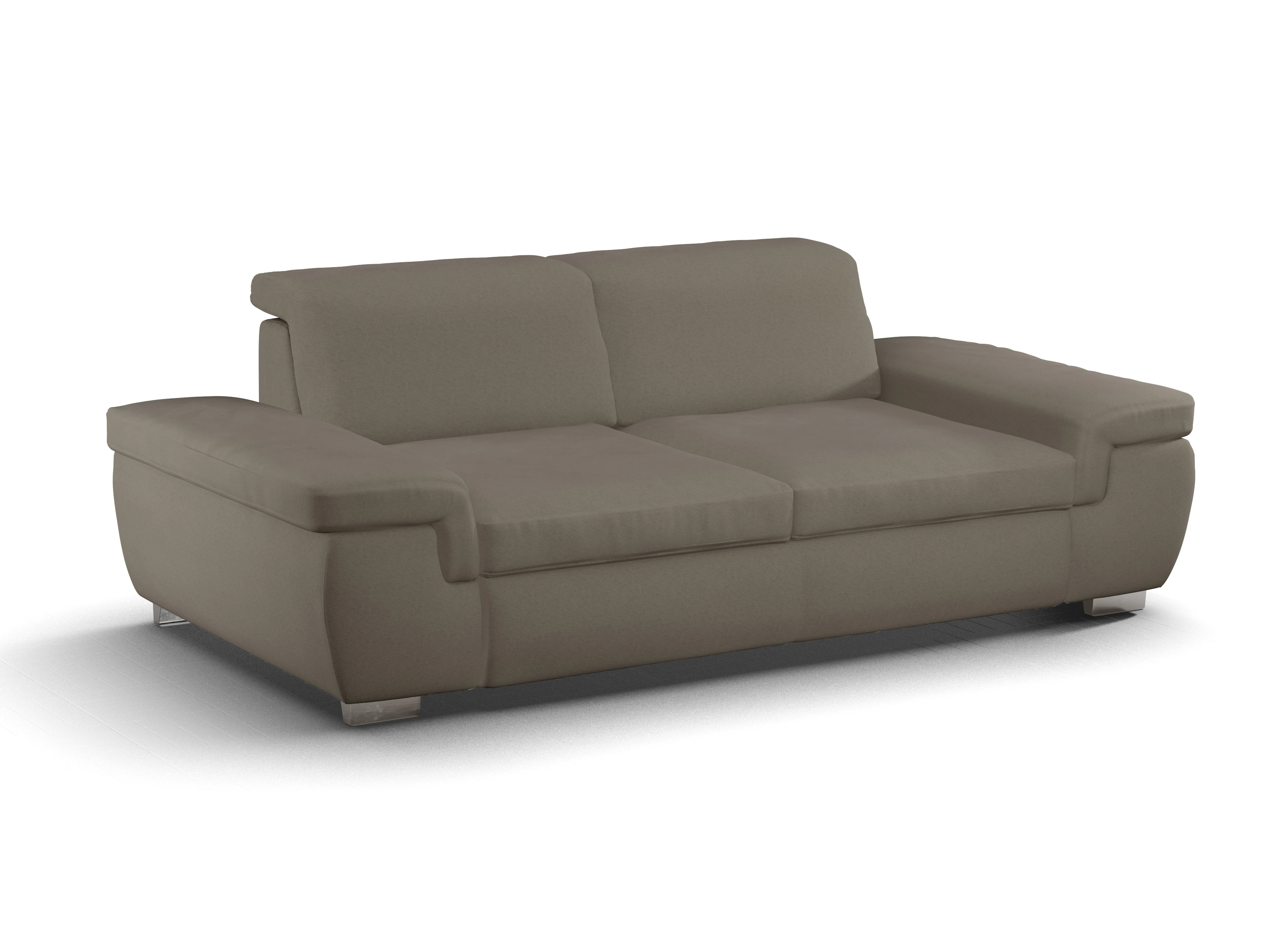 Ansicht des Produktes SC Smart 1003 3-Sitzer Sofa in Stoff Grau
