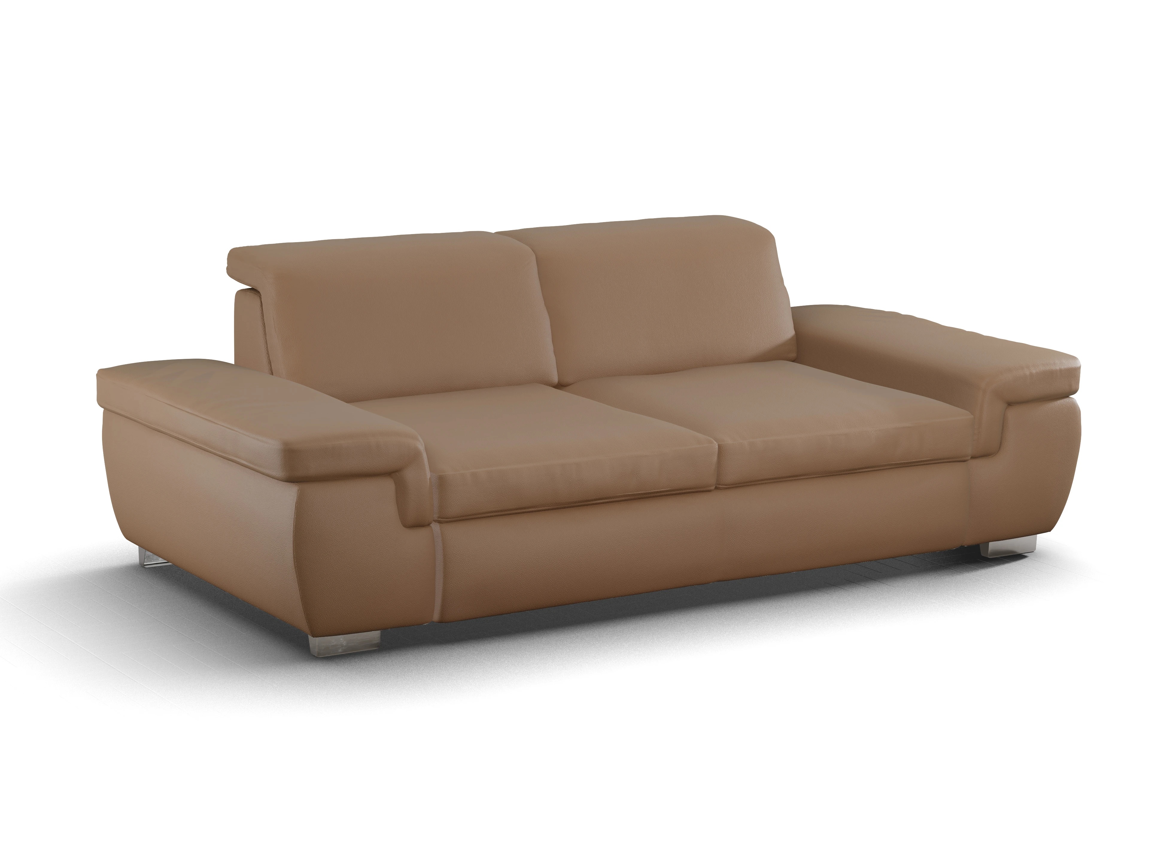 Ansicht des Produktes SC Smart 1003 3-Sitzer Sofa in Stoff Braun