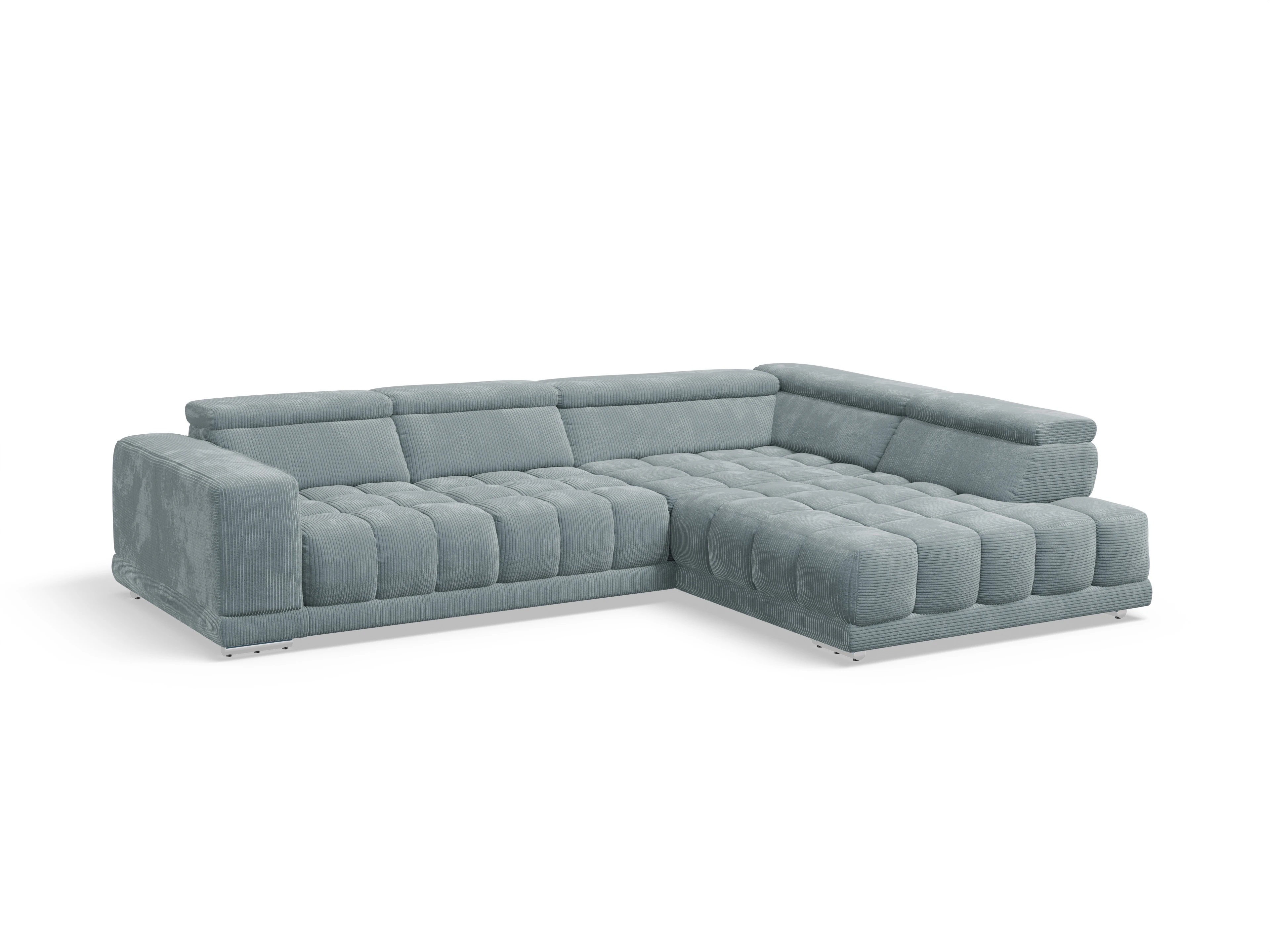 Sitz Concept smart 1031 SP15HOXL Medium R Ansicht des Produktes SC Smart 1031 Ecksofa rechts Abschluss offen in Stoff Blau