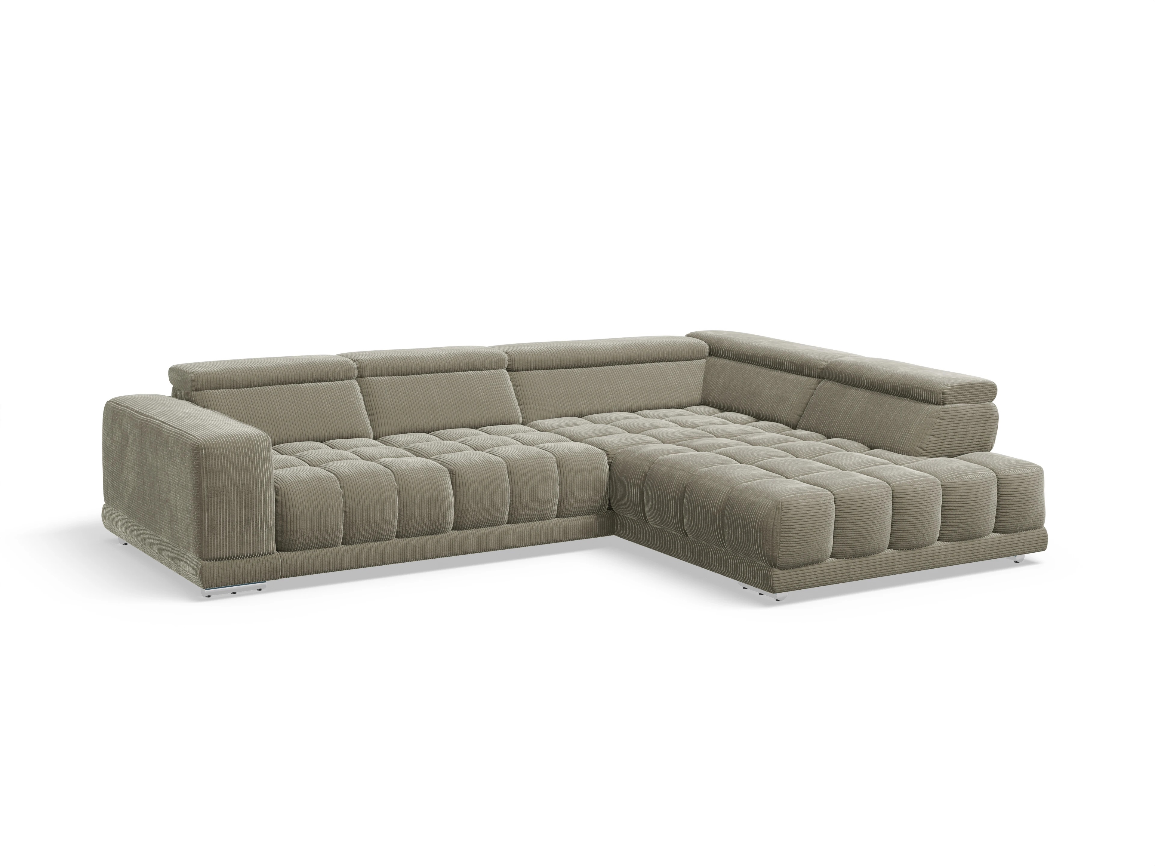 Sitz Concept smart 1031 SP15HOXL Medium R Ansicht des Produktes SC Smart 1031 Ecksofa rechts Abschluss offen in Stoff Grün