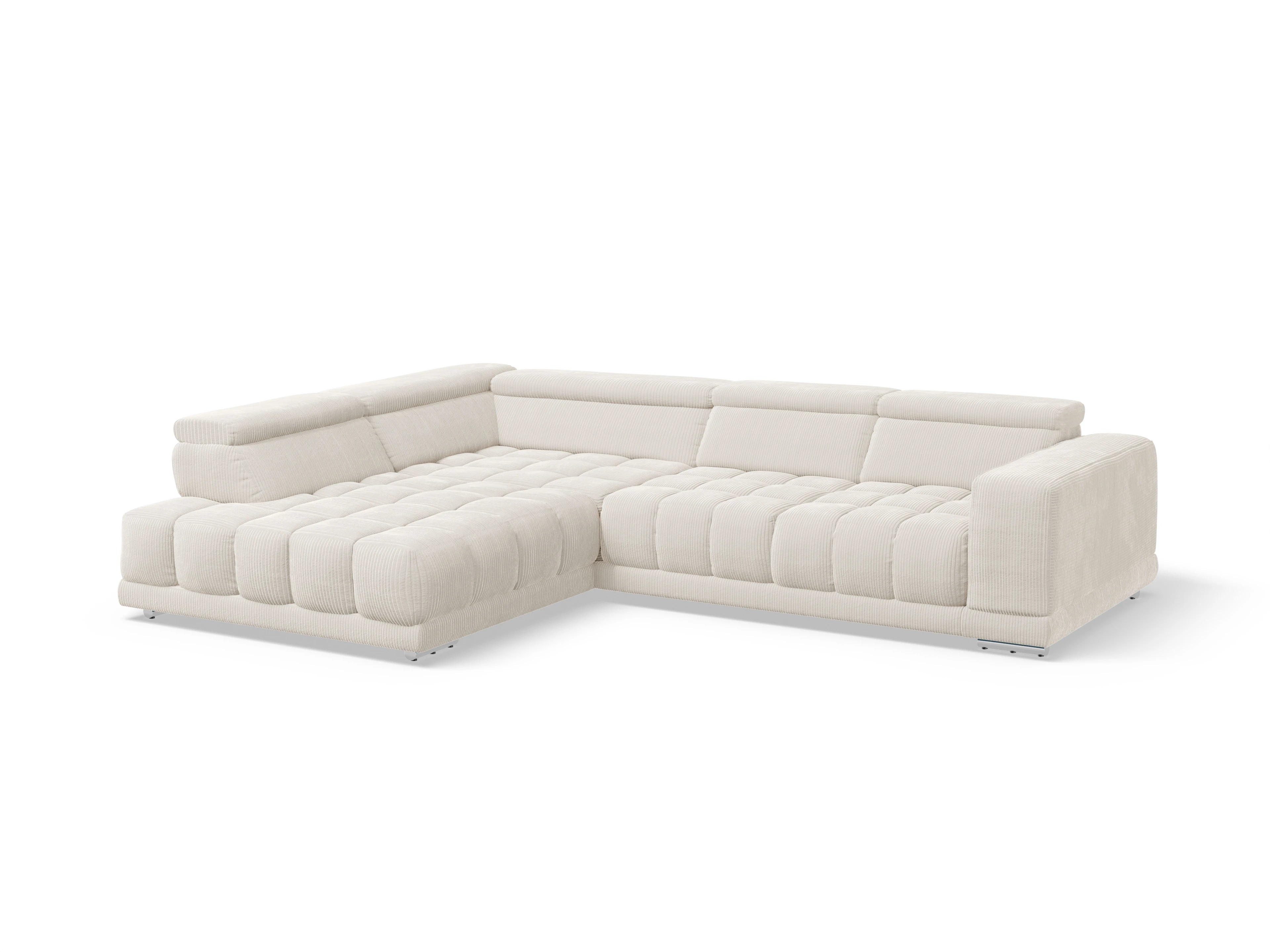 Sitz Concept smart 1031 SP15HOXL Medium L Ansicht des Produktes SC Smart 1031 Ecksofa links Abschluss offen in Stoff Beige