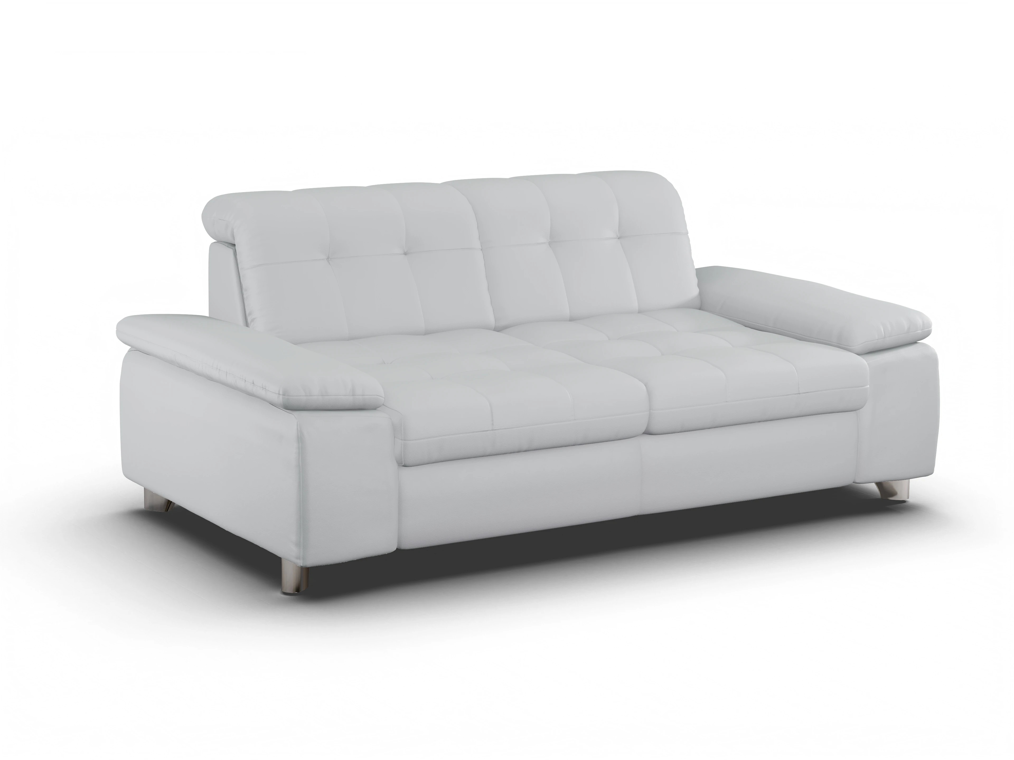 Ansicht des Produktes SC Select 1012 3-Sitzer Sofa in Leder Grau
