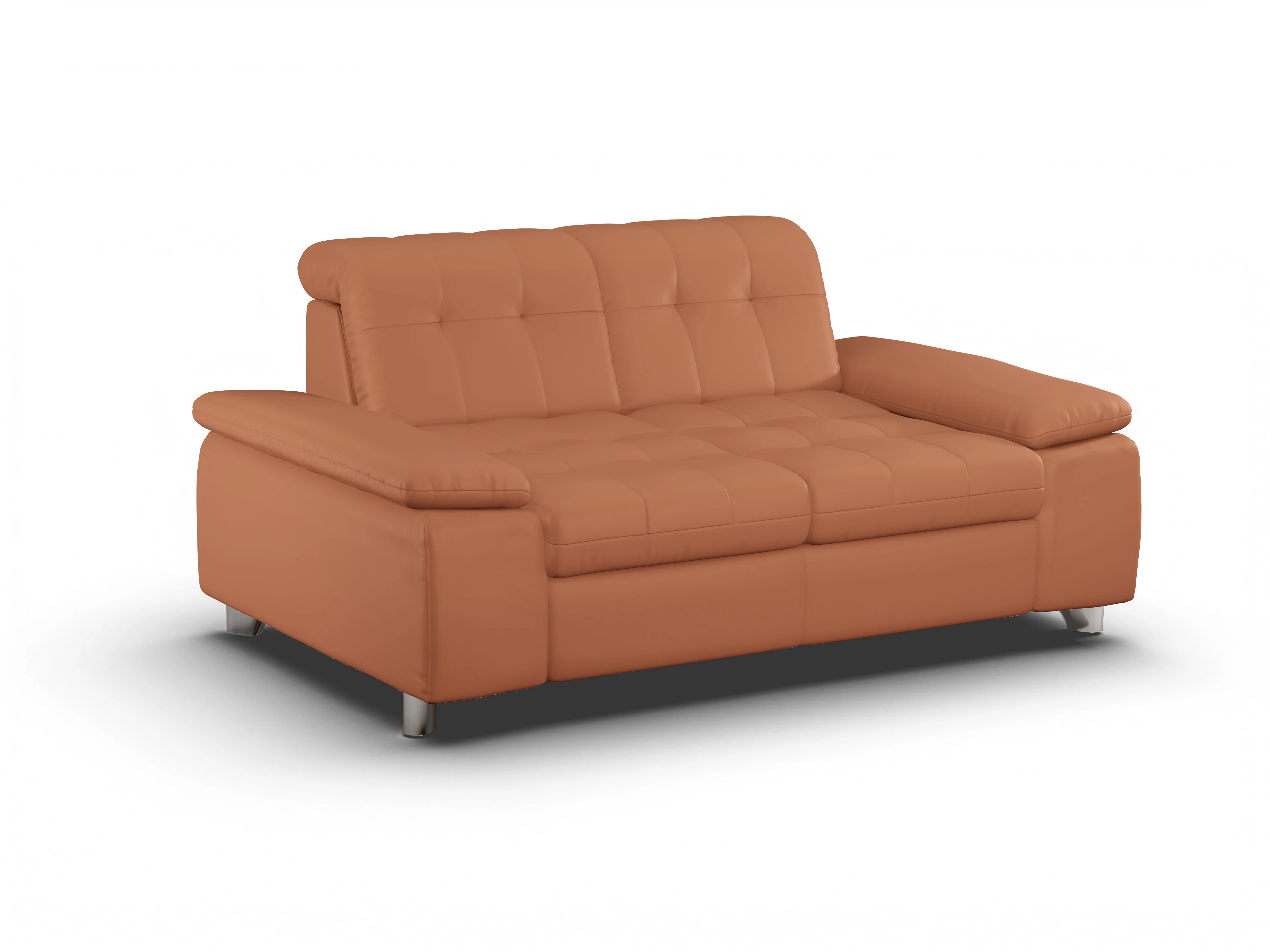 Ansicht des Produktes SC Select 1012 2,5-Sitzer Sofa in Leder Gelb