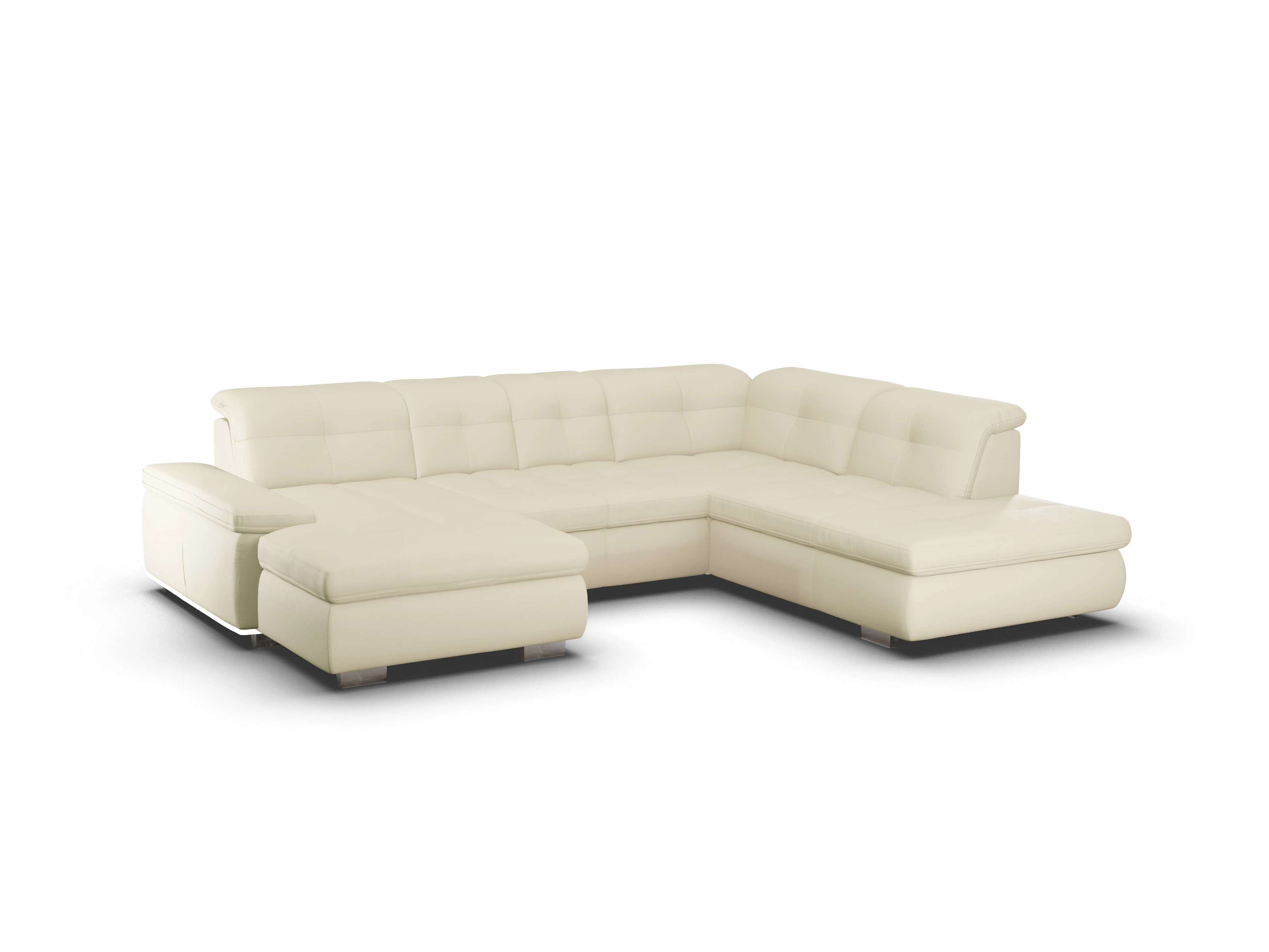 Ansicht des Produktes Sitz Concept select 1001 Wohnlandschaft offen beidseitig in Leder Beige