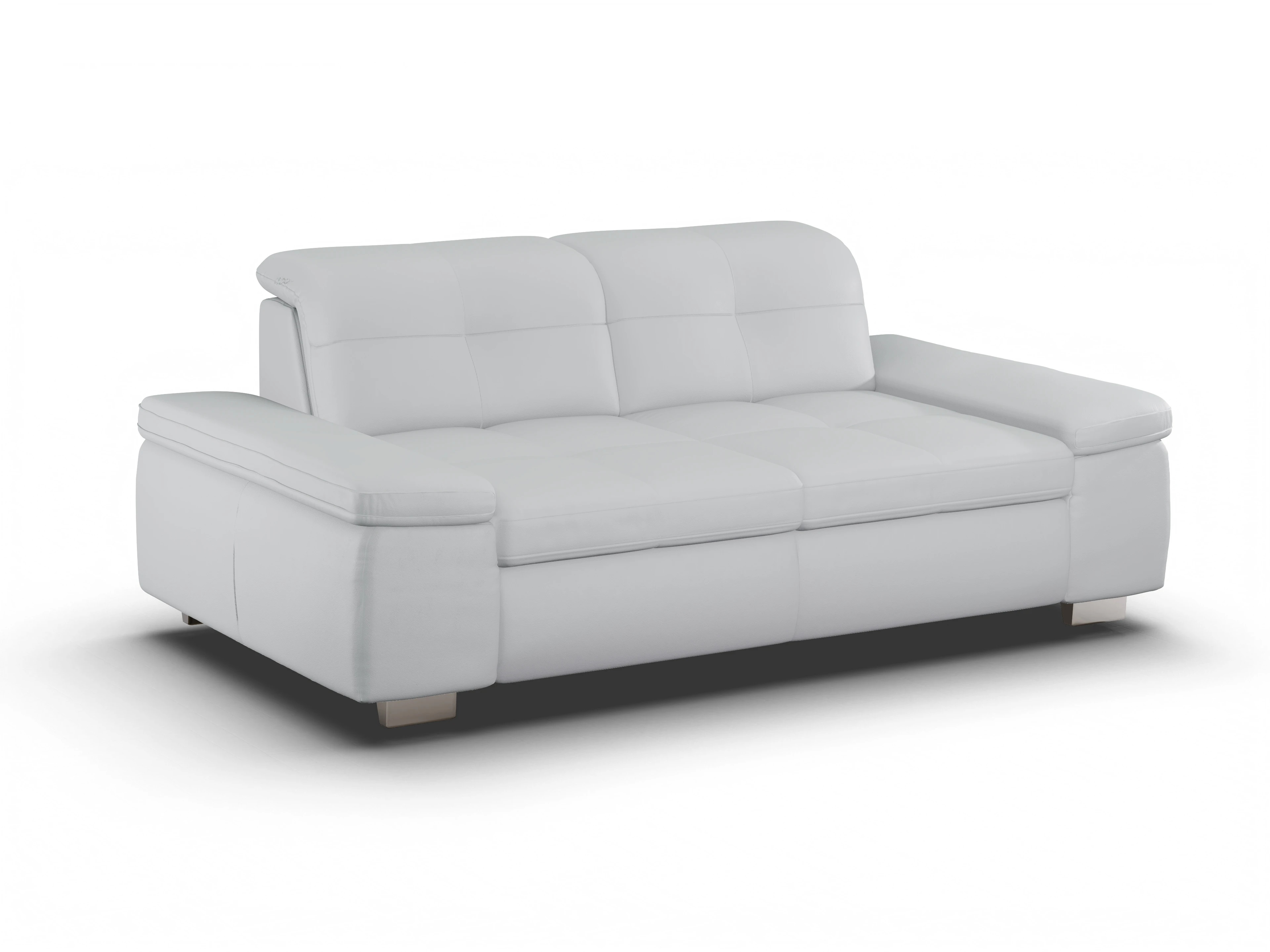 Sitz Concept select 1001 3-Sitzer Sofa Ansicht des Produktes SC Select 1001 3-Sitzer Sofa in Leder Grau