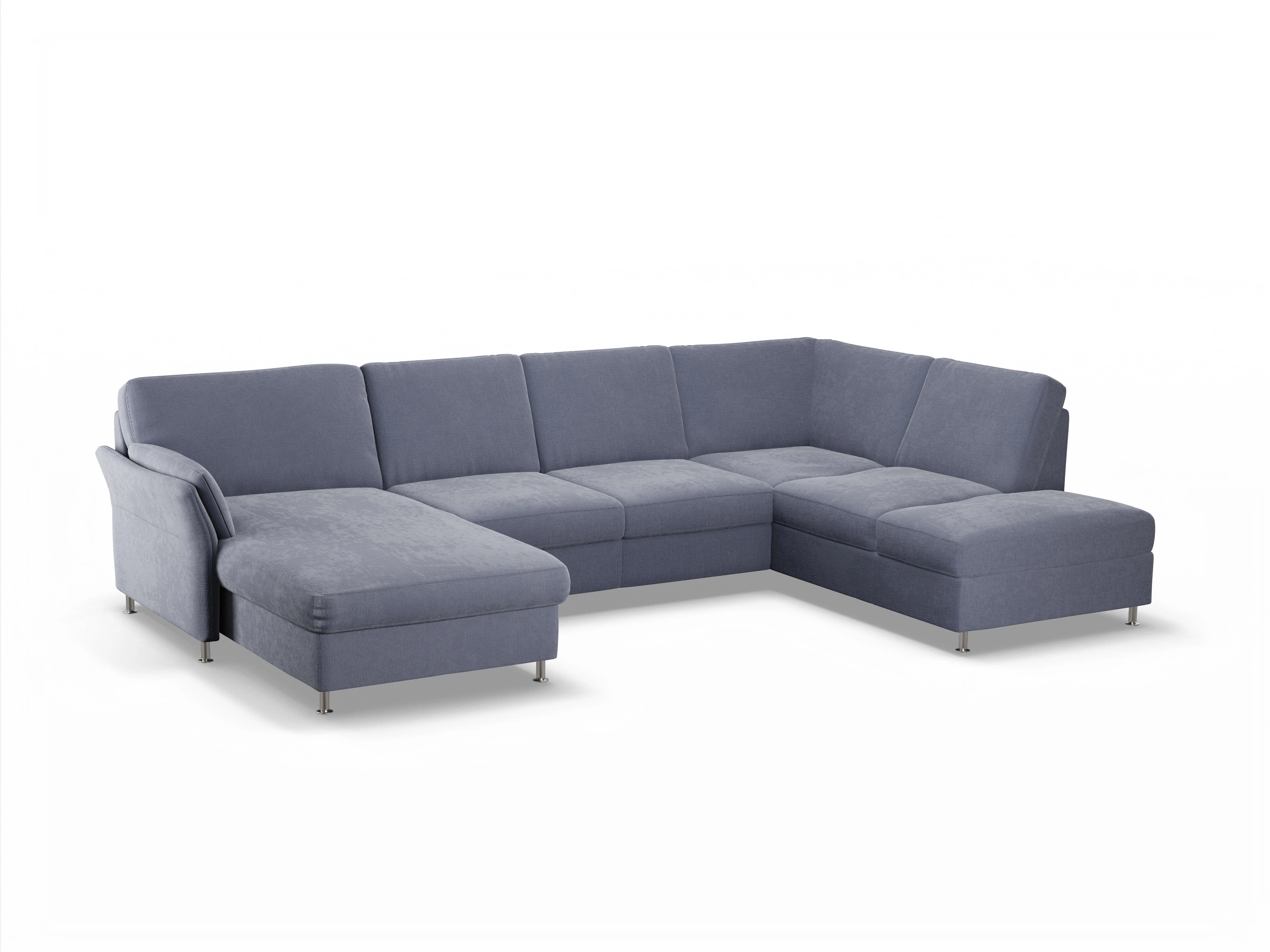 Sitz Concept Family 1067 1KOCan Medium R Ansicht des Produktes SC Family 1067 Wohnlandschaft offen beidseitig in Stoff Grau