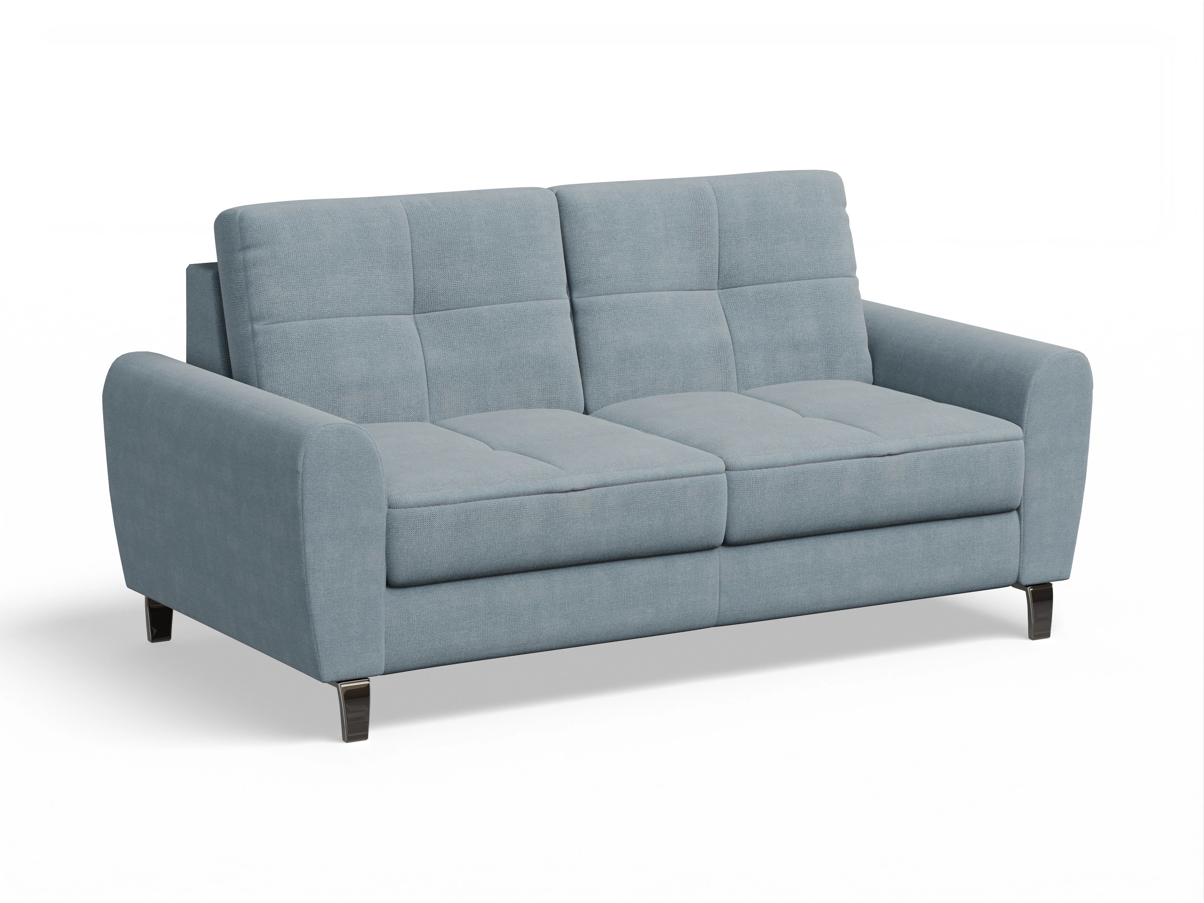 Ansicht des Produktes Valona 3-Sitzer Sofa in Stoff Blau