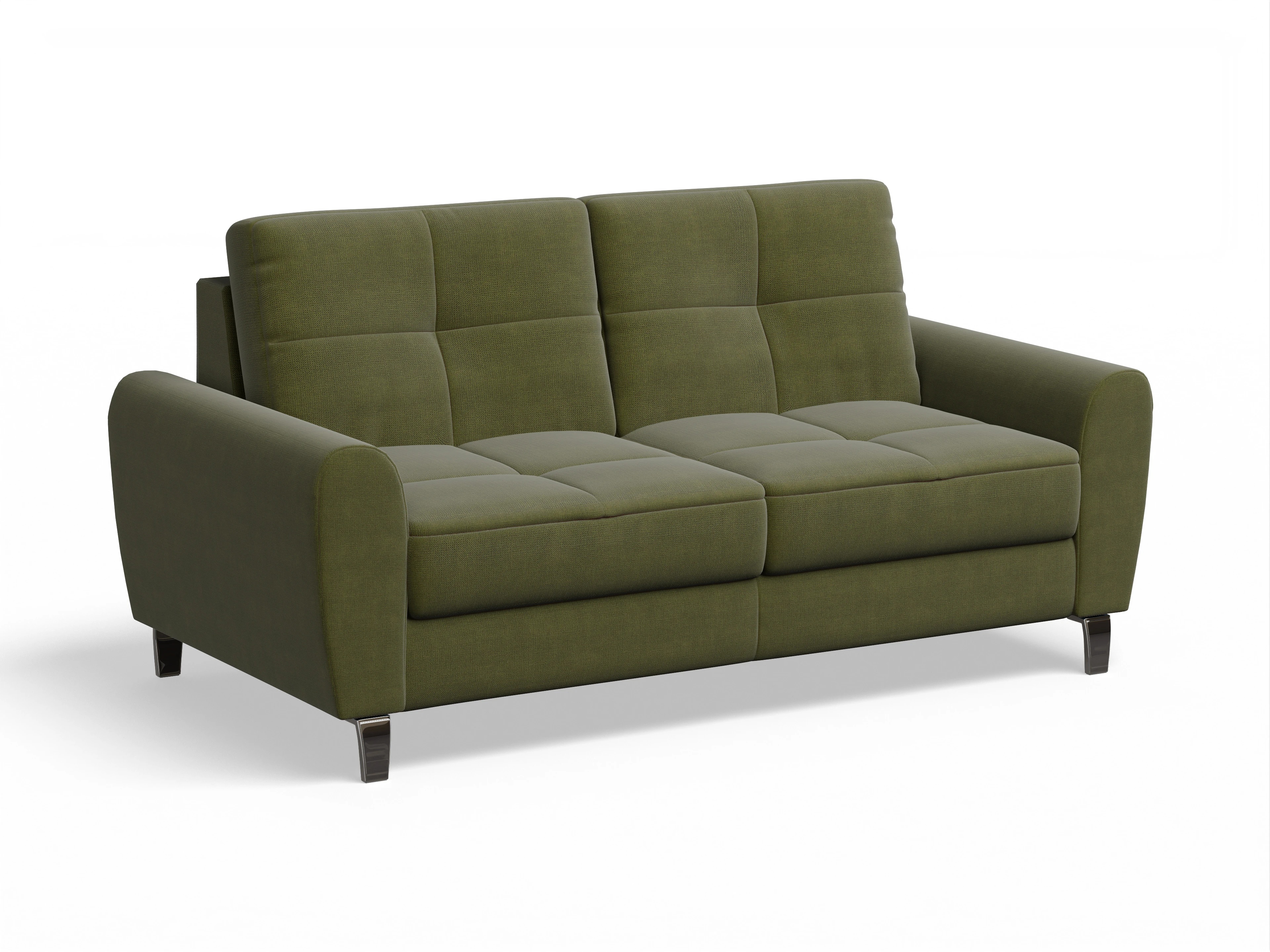 Valona 3-Sitzer Sofa Ansicht des Produktes Valona 3-Sitzer Sofa in Stoff Grün