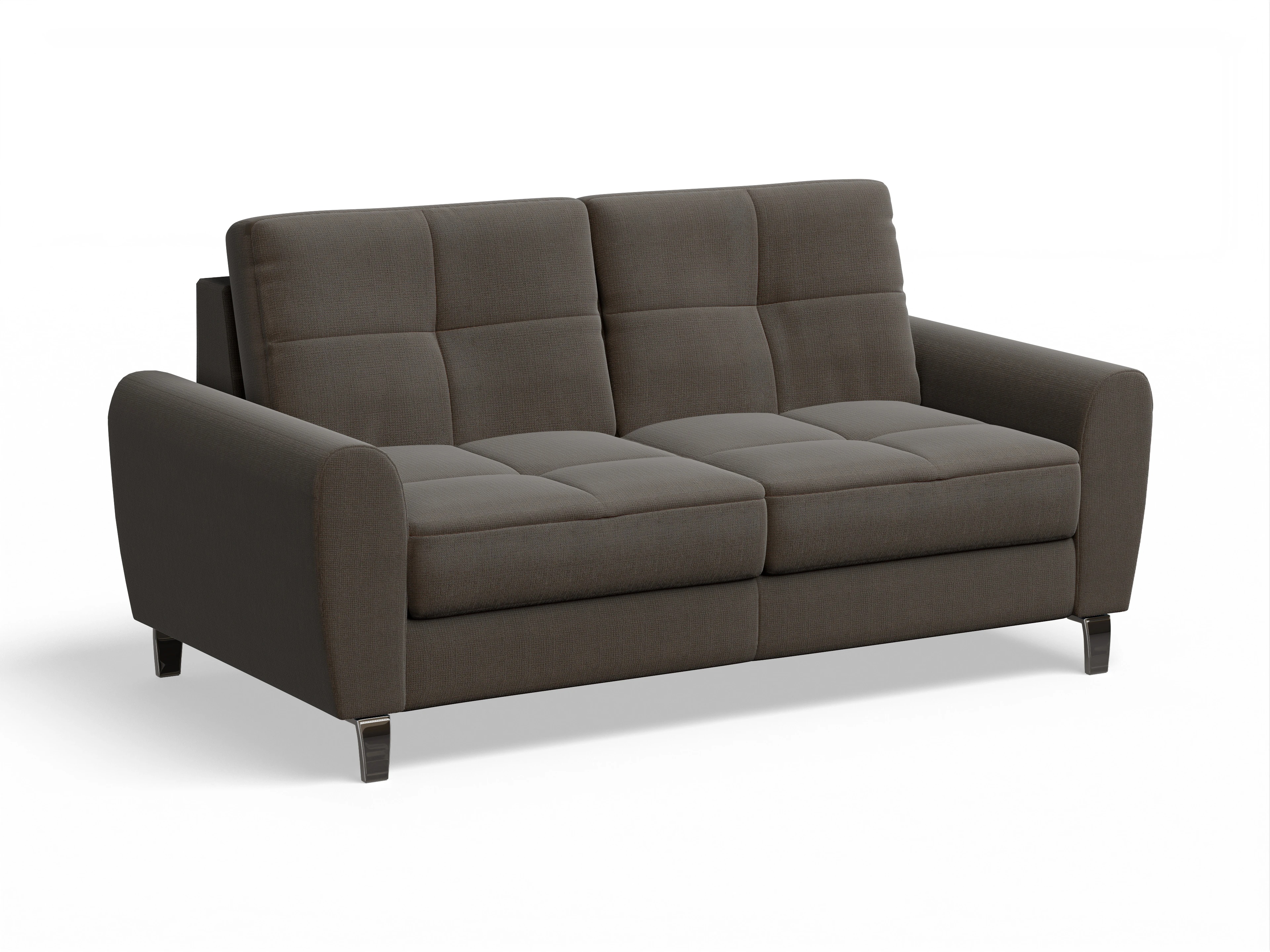Valona 3-Sitzer Sofa Ansicht des Produktes Valona 3-Sitzer Sofa in Stoff Braun