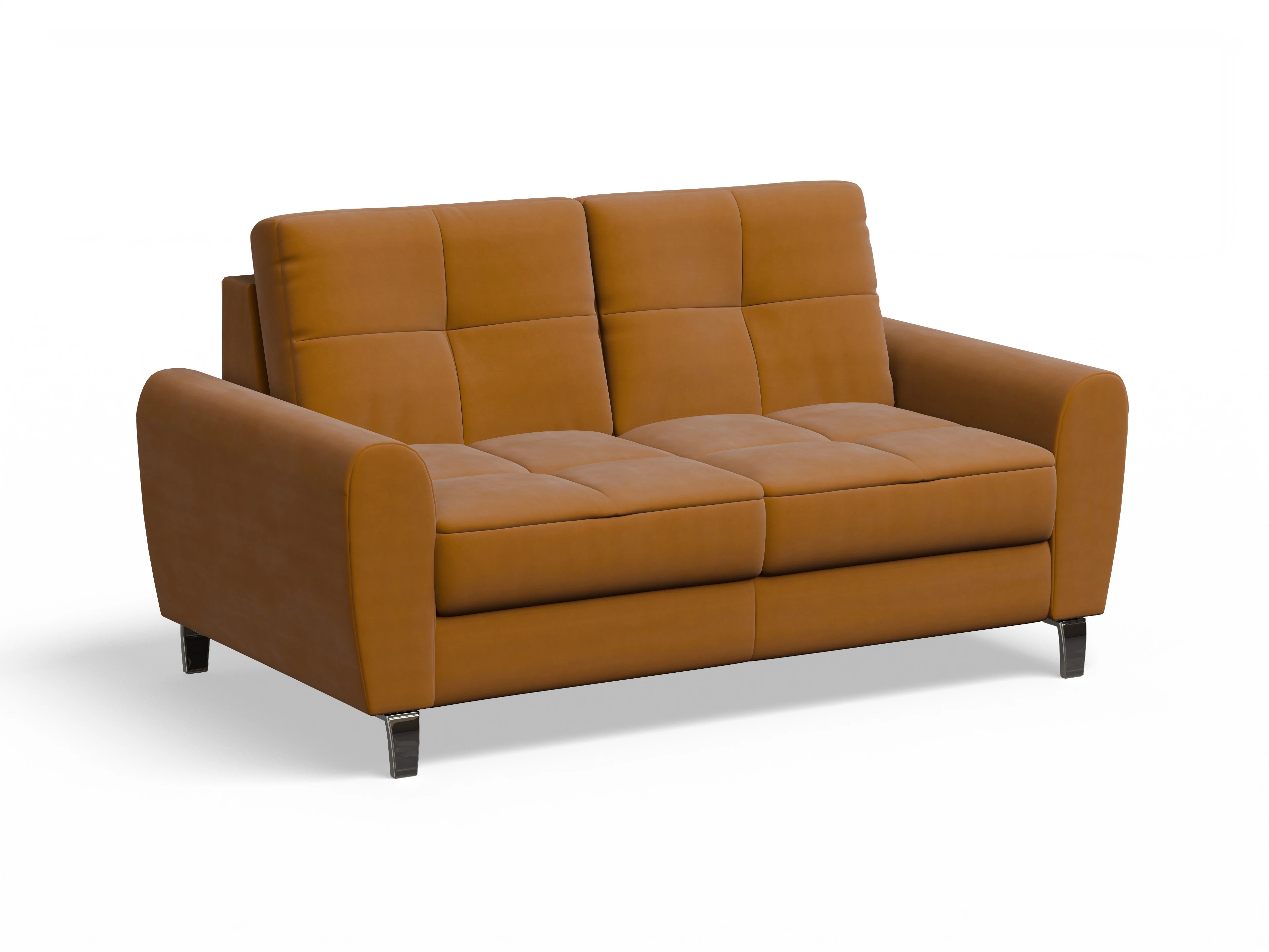 Ansicht des Produktes Valona 2,5-Sitzer Sofa in Stoff Gelb