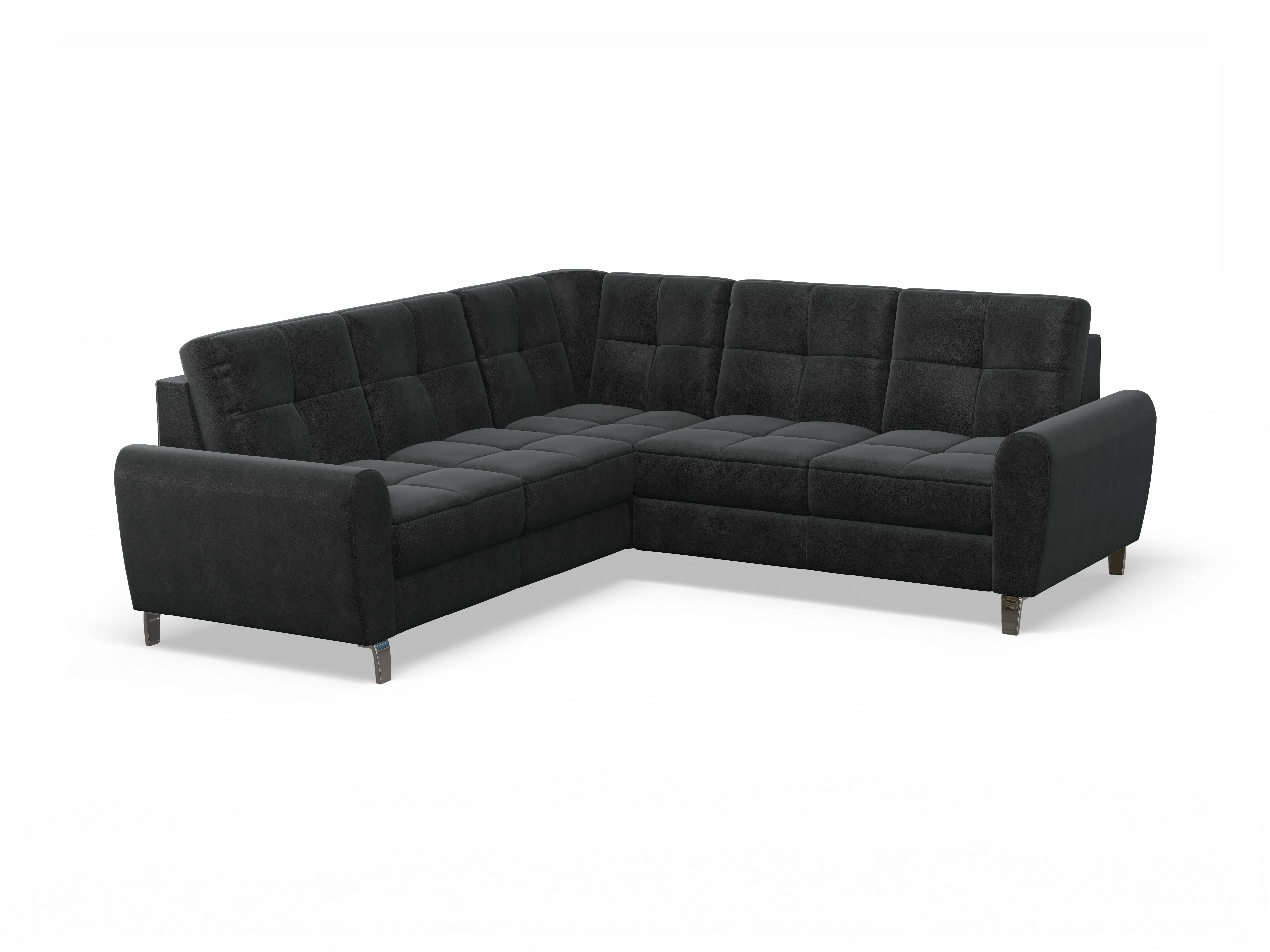 Valona SP small Ansicht des Produktes Valona Ecksofa gleichschenklig in Stoff Grau