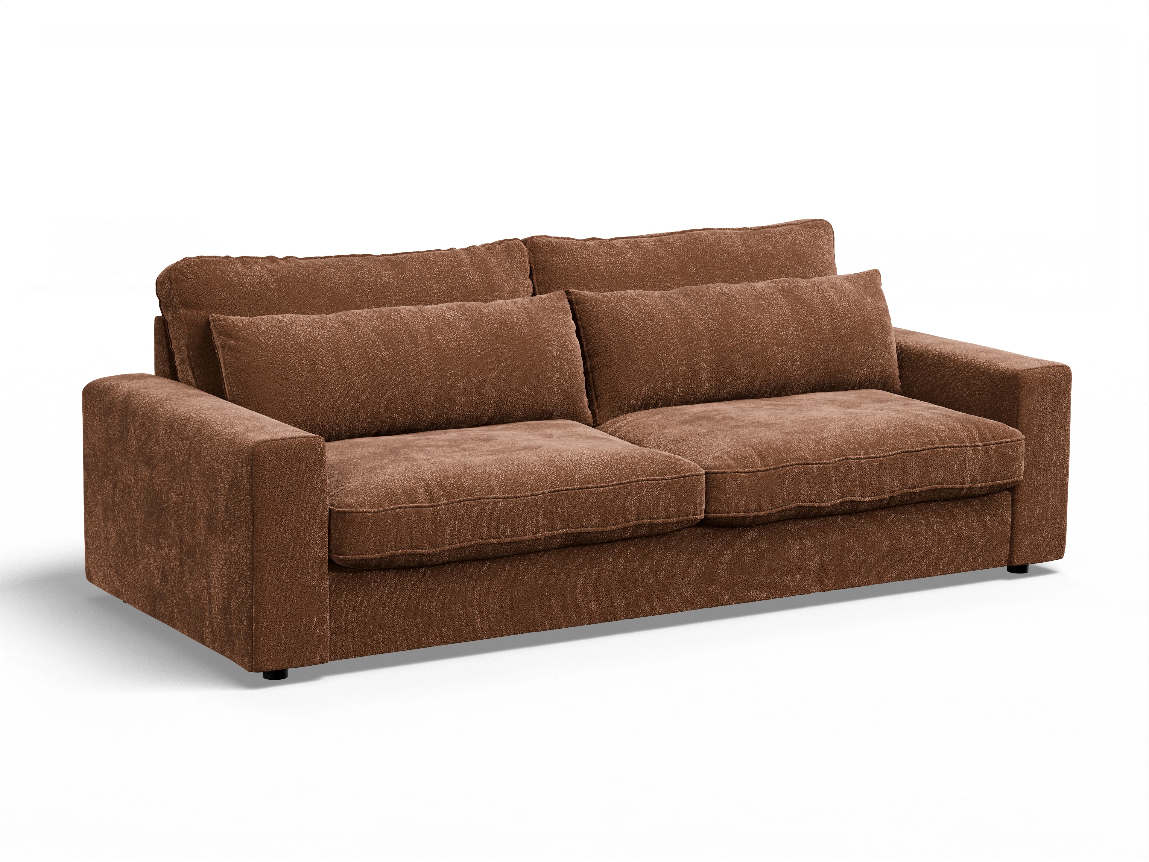 Lexia 3-Sitzer Sofa Ansicht des Produktes Lexia 3-Sitzer Sofa in Stoff Orange