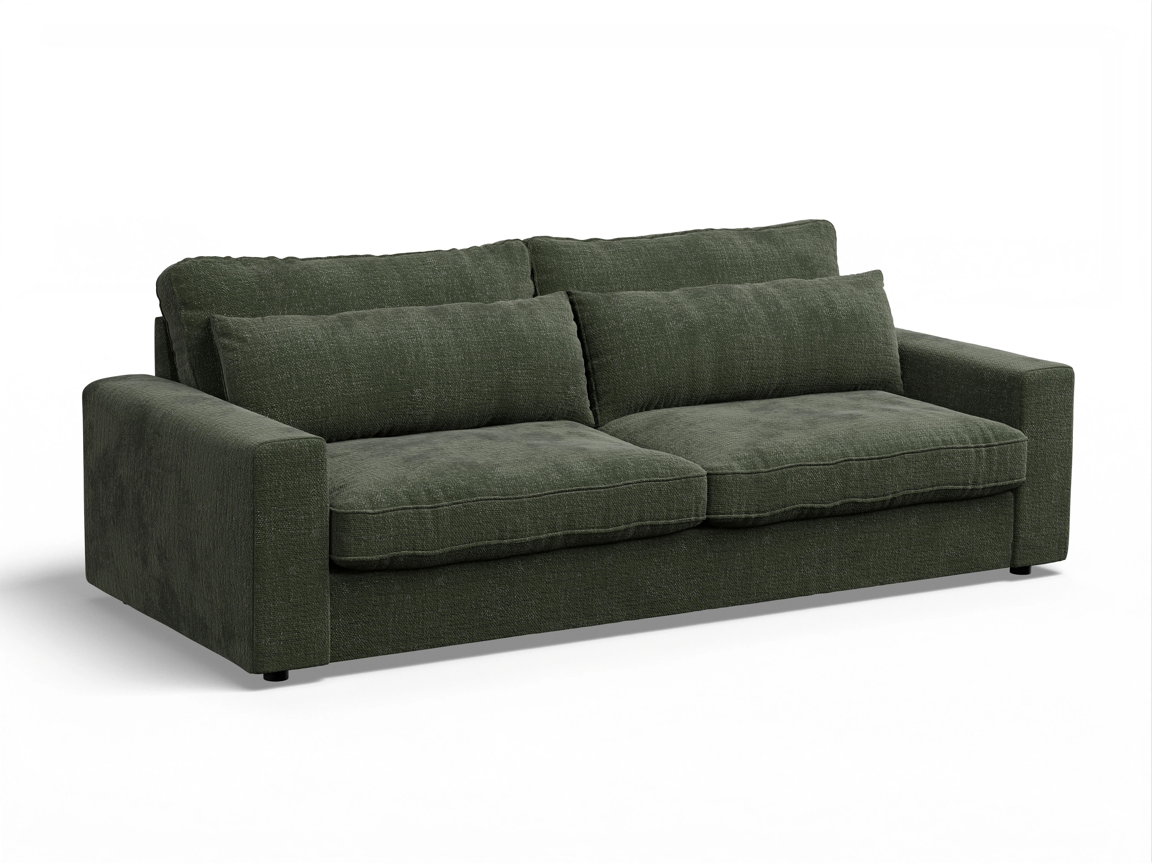 Lexia 3-Sitzer Sofa Ansicht des Produktes Lexia 3-Sitzer Sofa in Stoff Grün