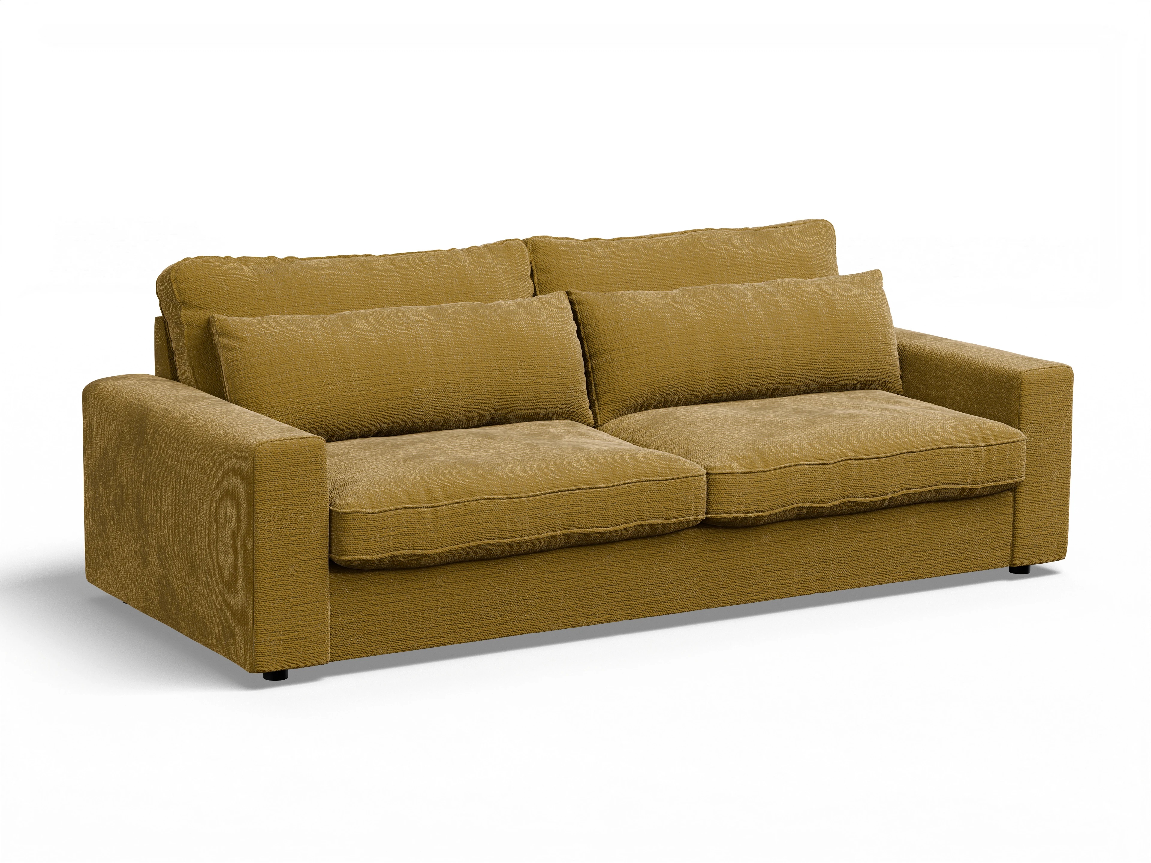 Lexia 3-Sitzer Sofa Ansicht des Produktes Lexia 3-Sitzer Sofa in Stoff Gelb