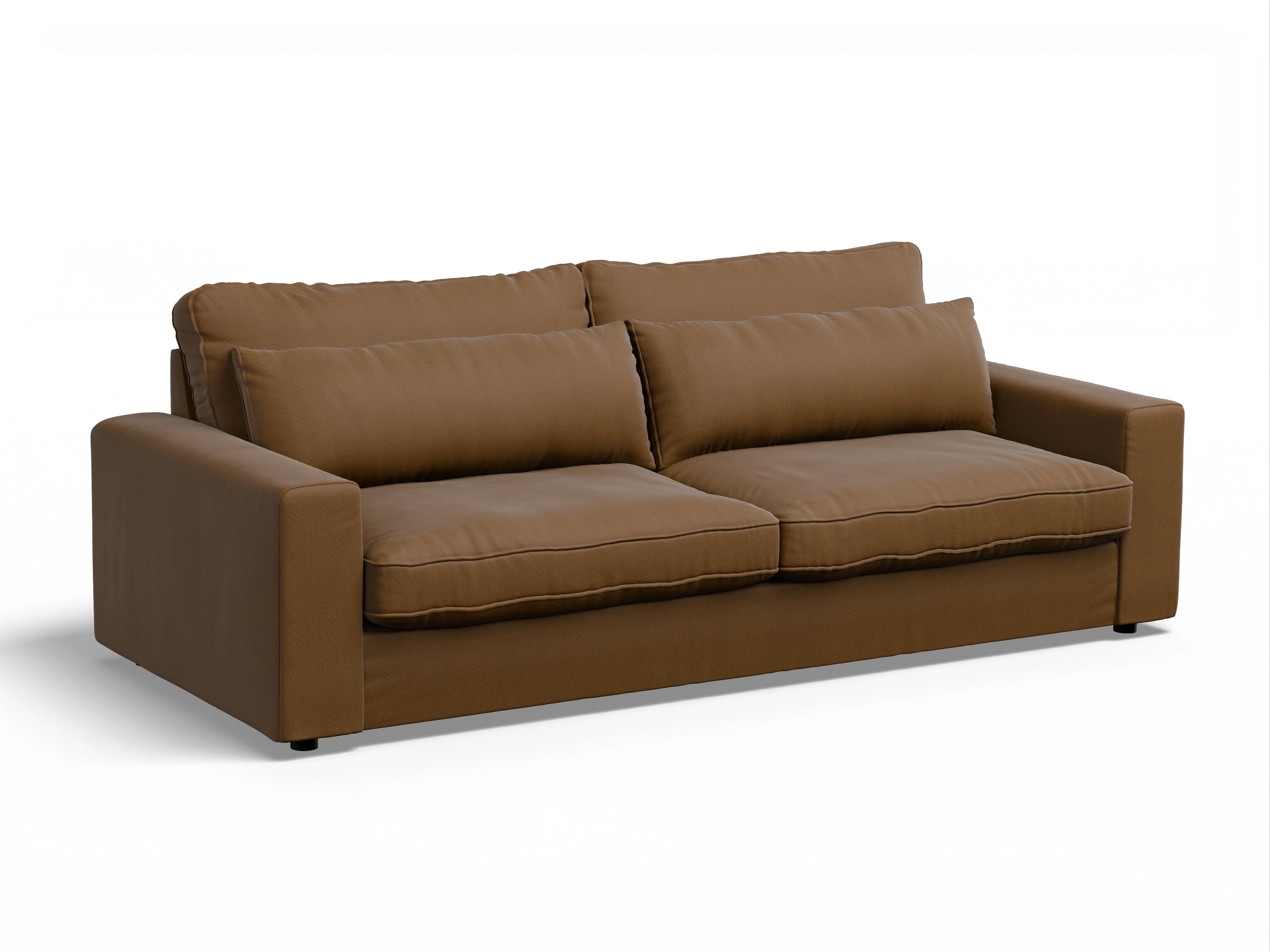 Lexia 3-Sitzer Sofa Ansicht des Produktes Lexia 3-Sitzer Sofa in Stoff Braun