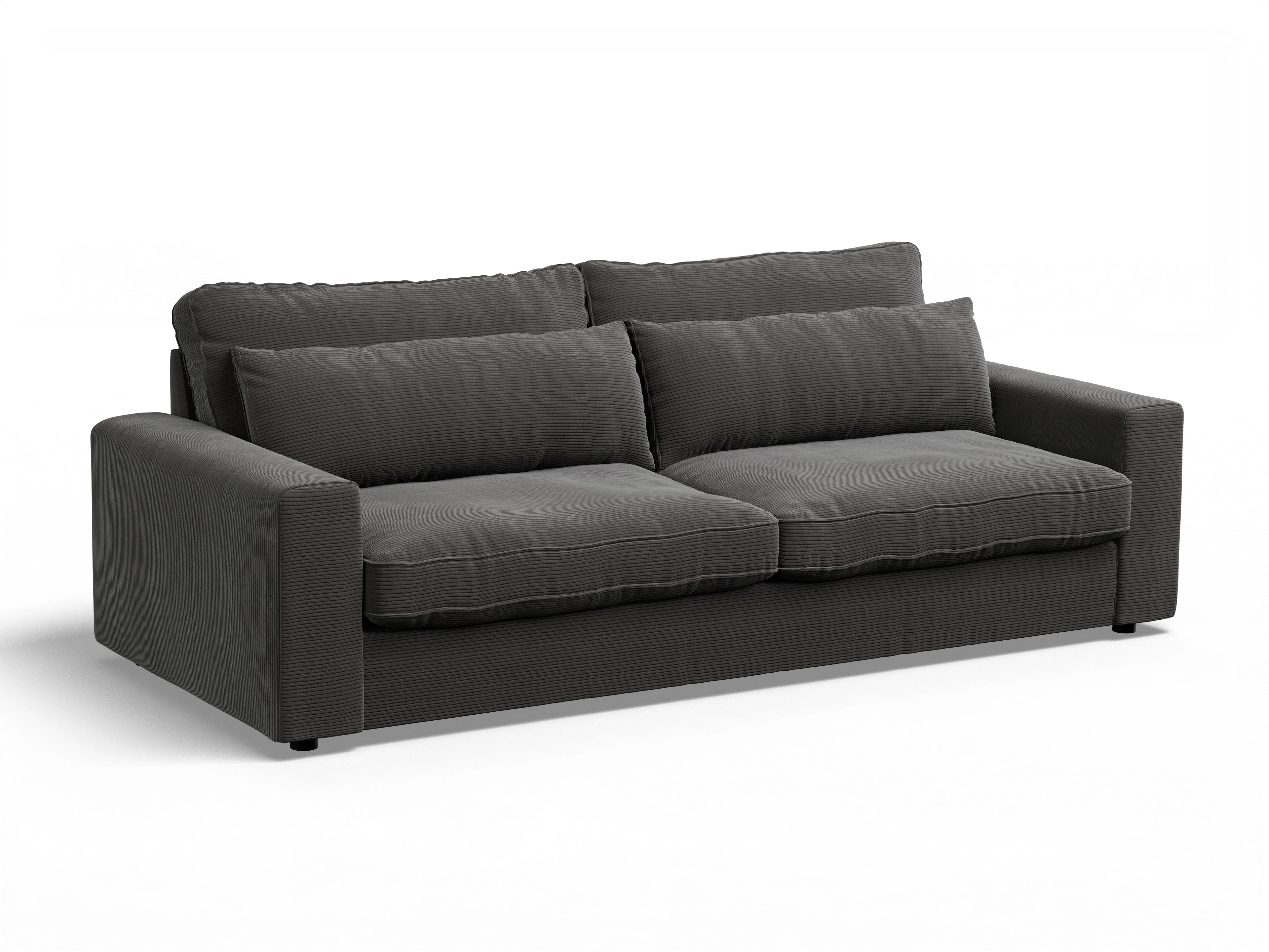 Lexia 3-Sitzer Sofa Ansicht des Produktes Lexia 3-Sitzer Sofa in Stoff Grau