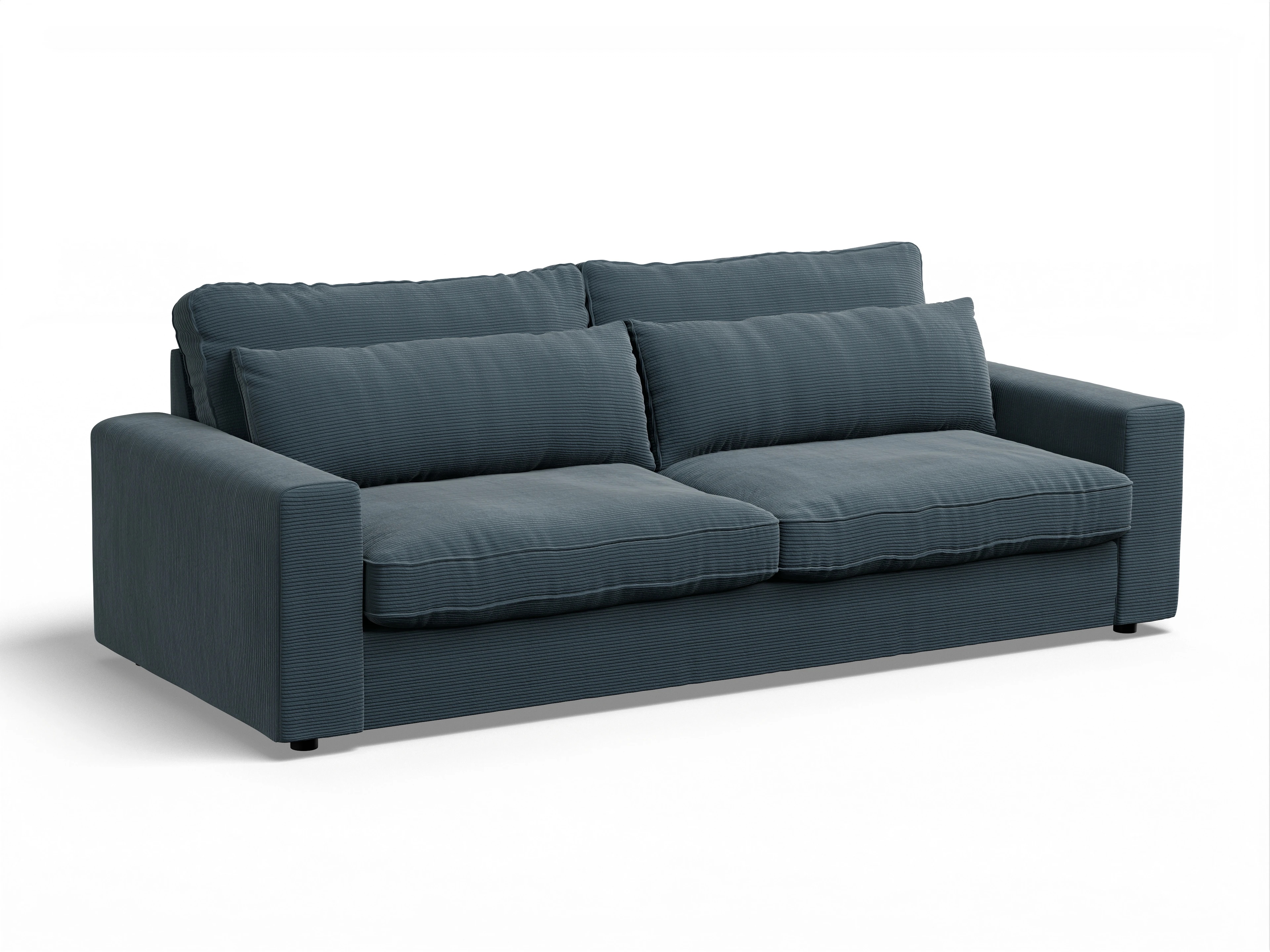 Lexia 3-Sitzer Sofa Ansicht des Produktes Lexia 3-Sitzer Sofa in Stoff Blau